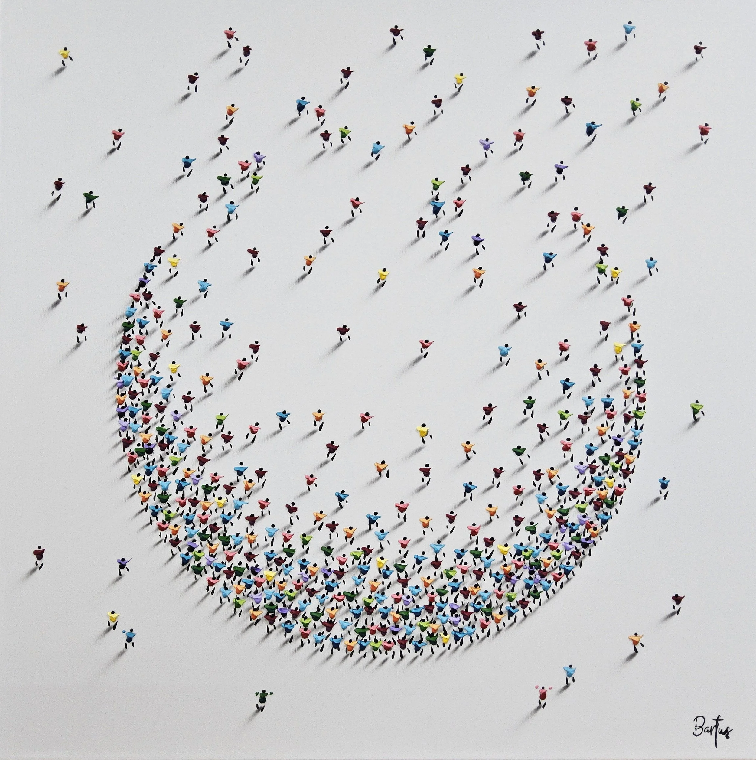 Lifted by Light, 40x40