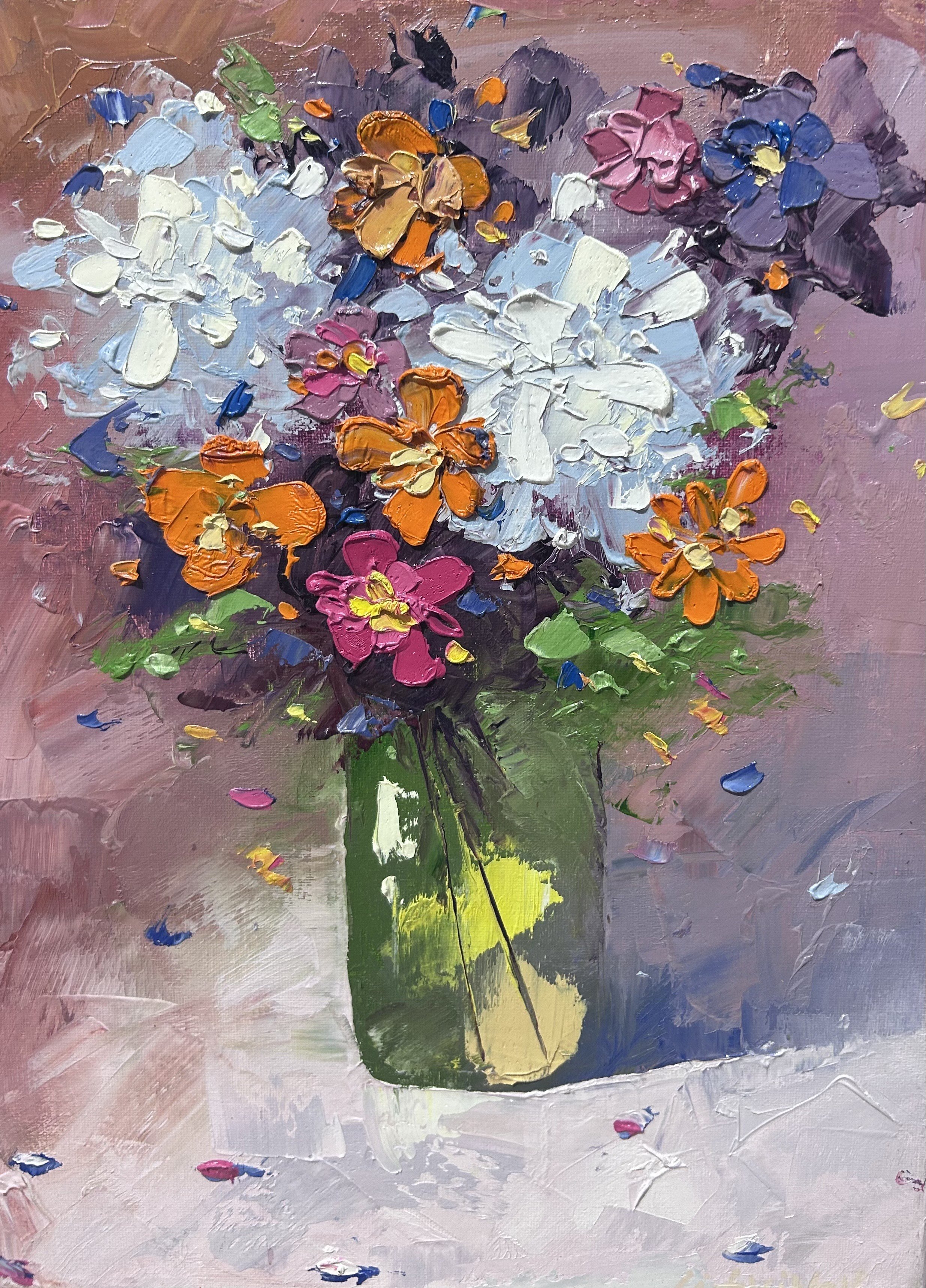 Garden Flowers, 16x12.jpeg