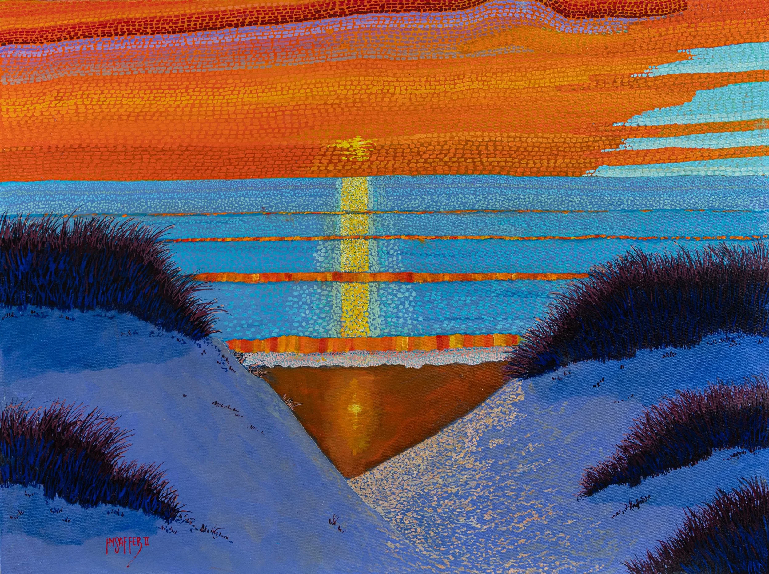 Sunset Dunes, 30x40 — Spa Fine Art Gallery