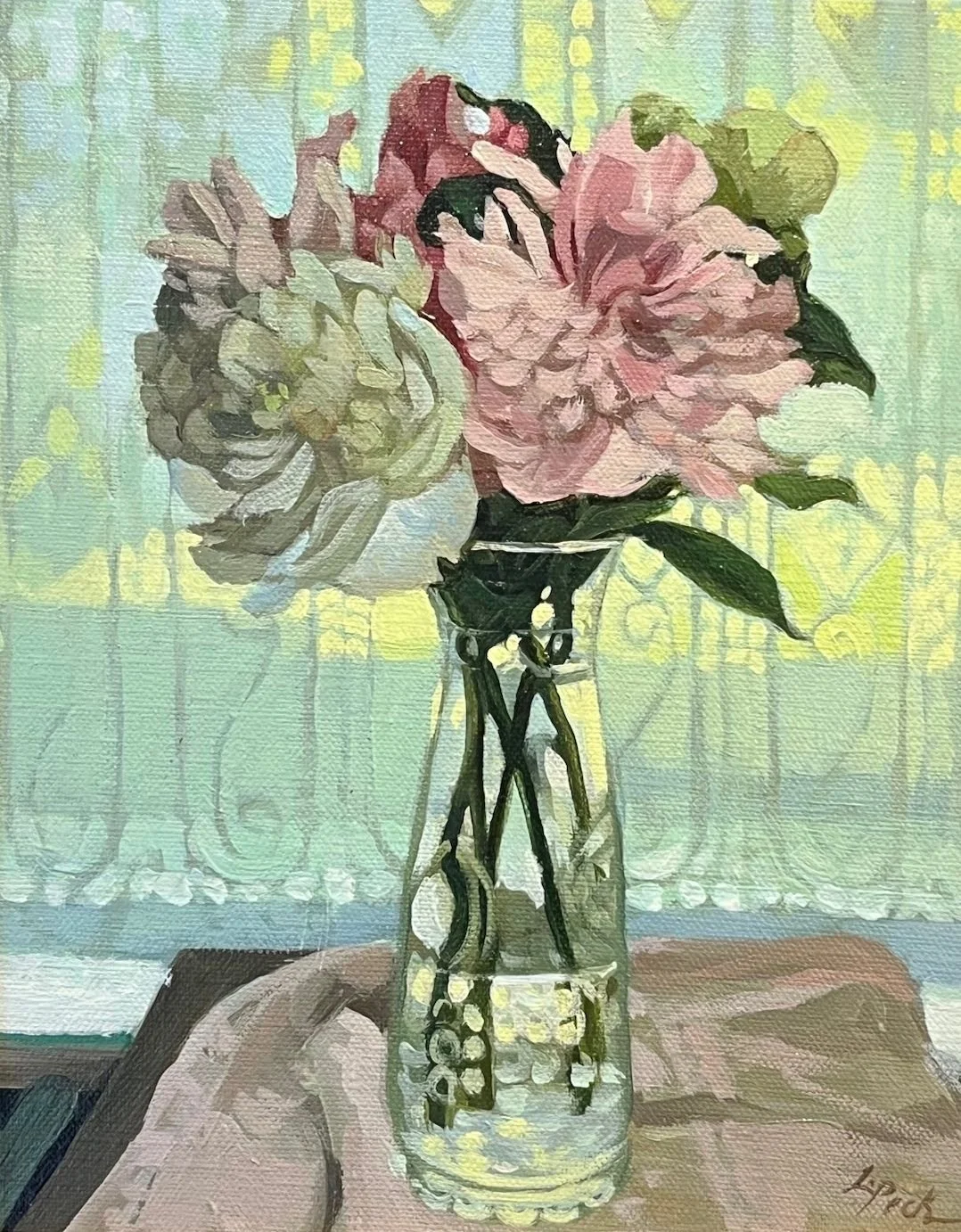 Peony Bouquet, 10x8
