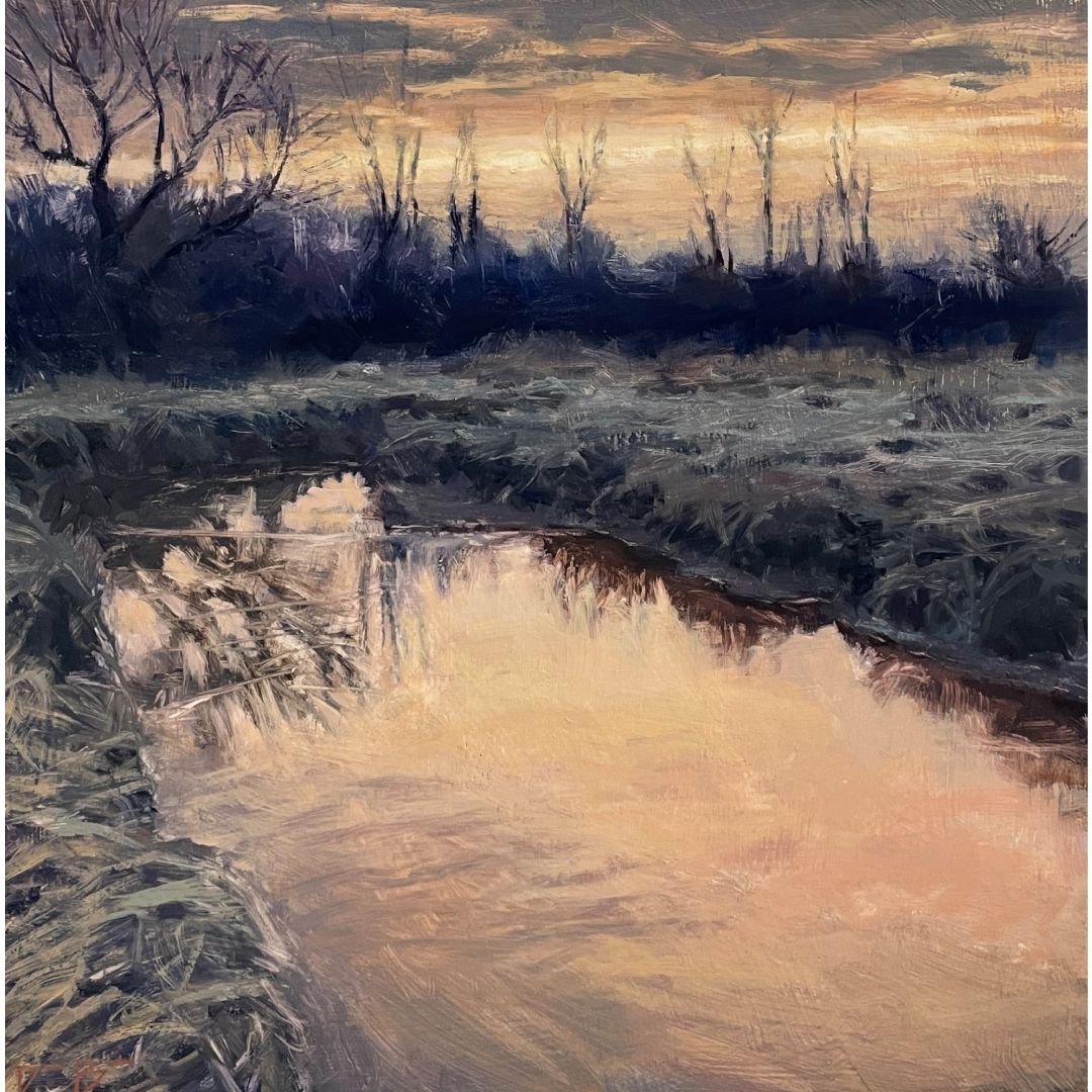 In the Marsh, 20x20