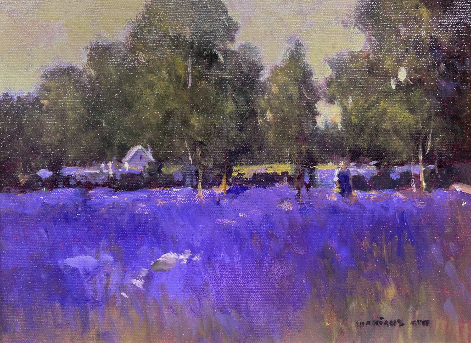 Lavender Time, 9x12.jpeg