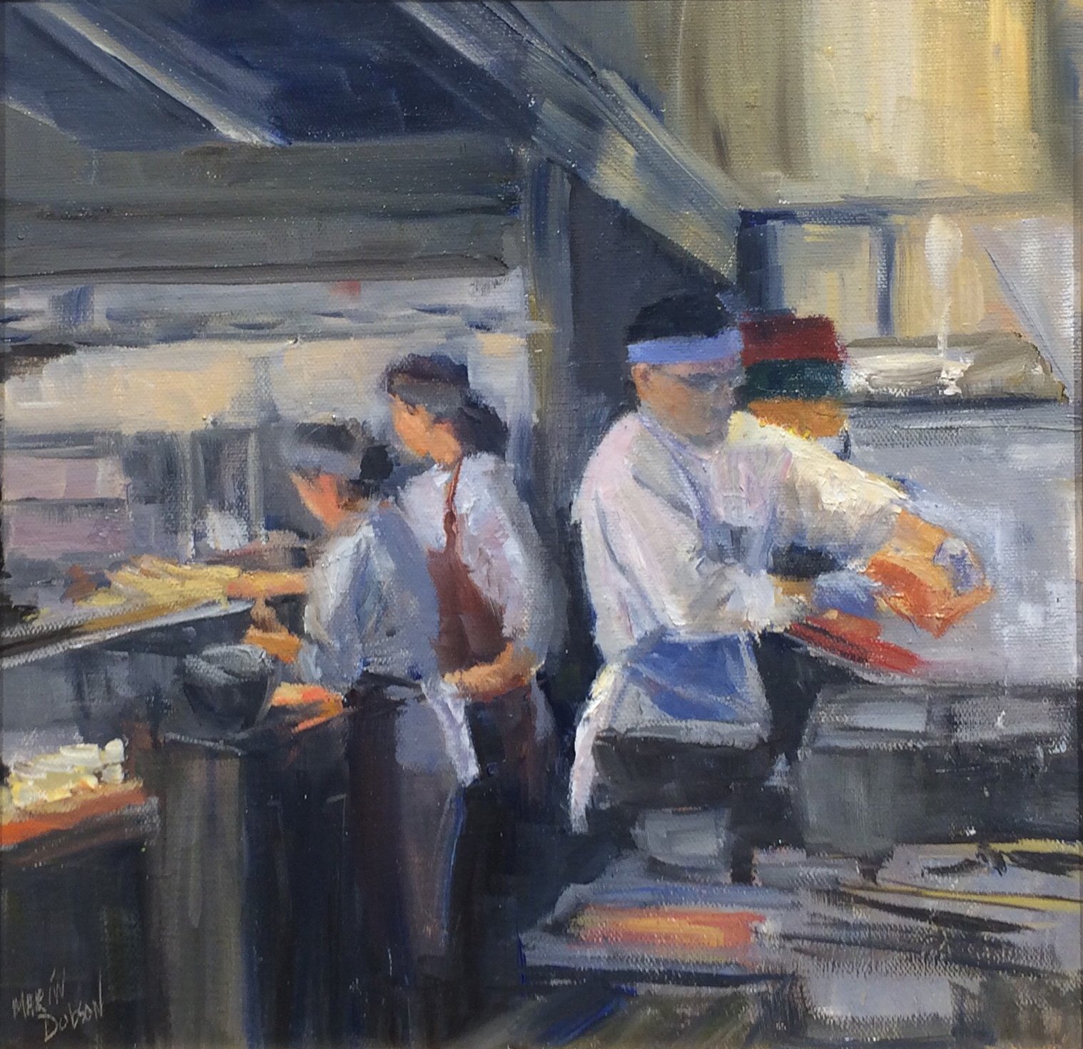 Before the Rush, 12x12