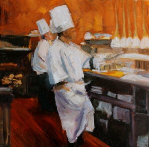 Dinner Service, 12x12