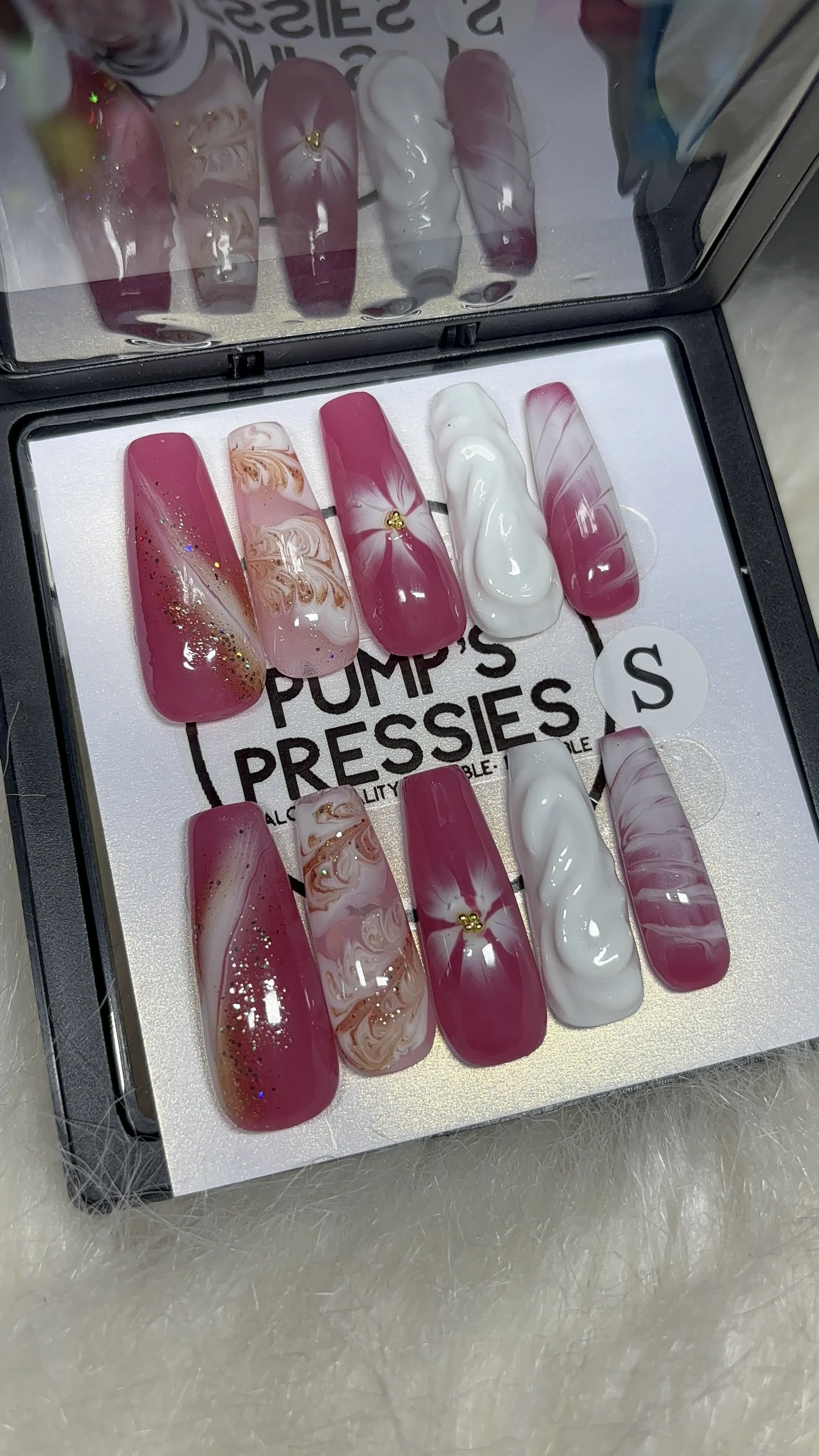 Pink Marble Set (SMALL)