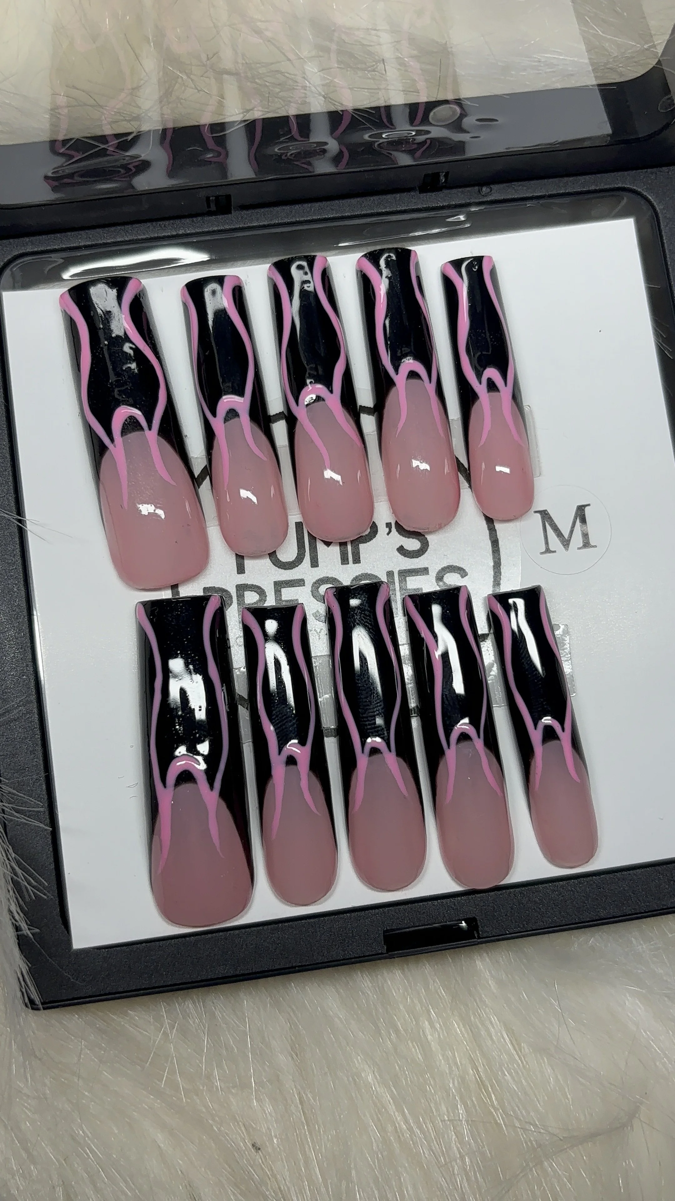 Pink Flame Set (MEDIUM)