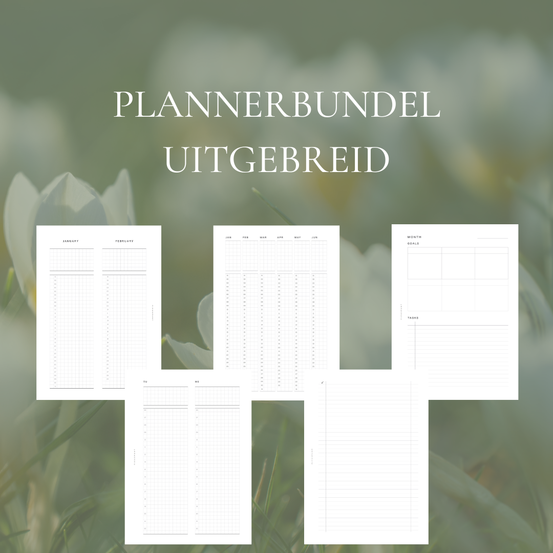Plannerbundel Uitgebreid