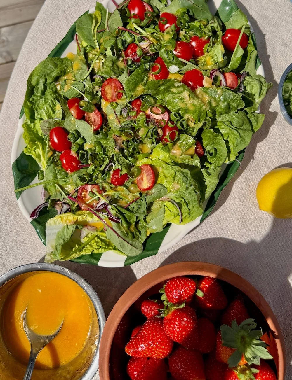 Honning- og sitrusvinaigrette