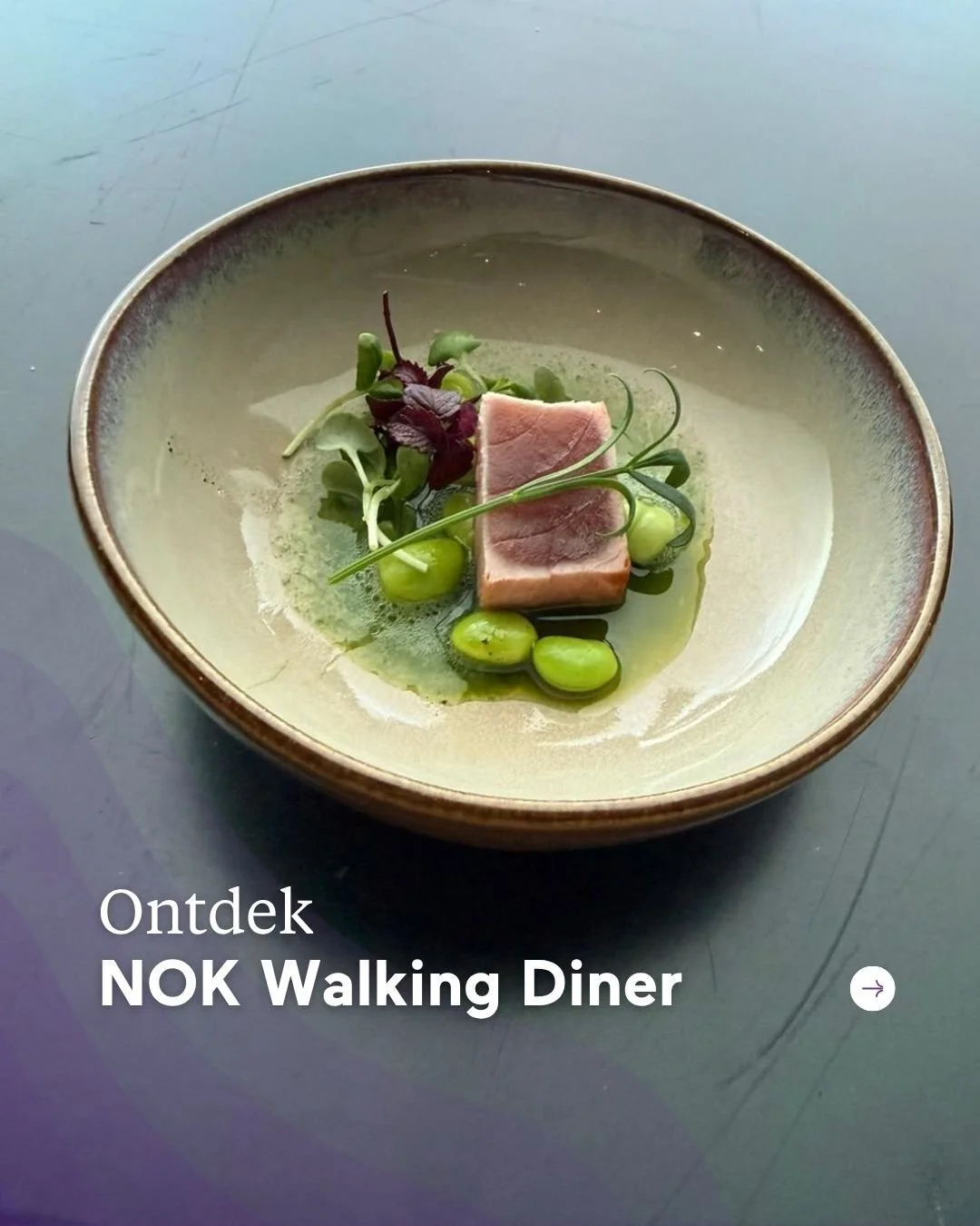 Good food, good vibes 🍽️

Voor Stichting Oogheelkunde verzorgden we op 26 maart bij NOK een 6-gangen walking dinner voor 235 gasten ✨

Een avond vol smaak, gezelligheid en goede gesprekken. Van gazpacho van snijboon en lavas tot een dessert van kara