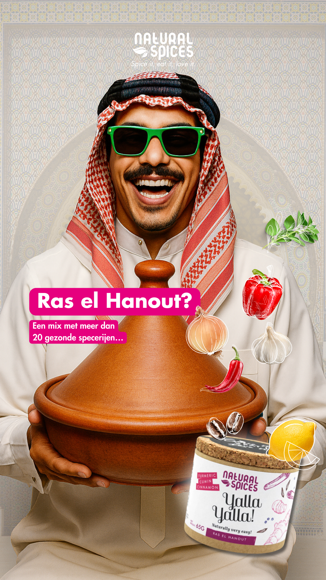 Natural Spices in samenwerking met SEM agency