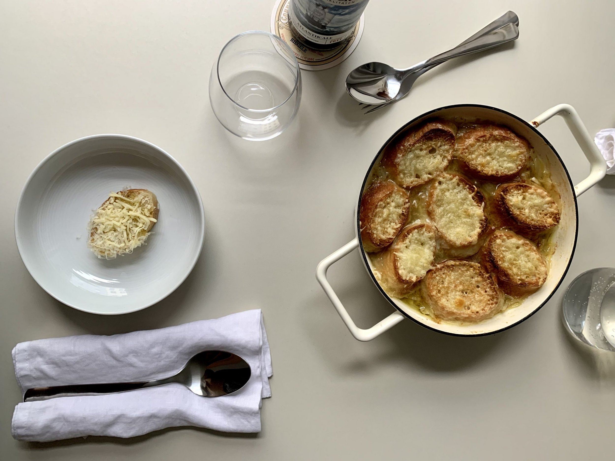 What's cooking? French onion soup