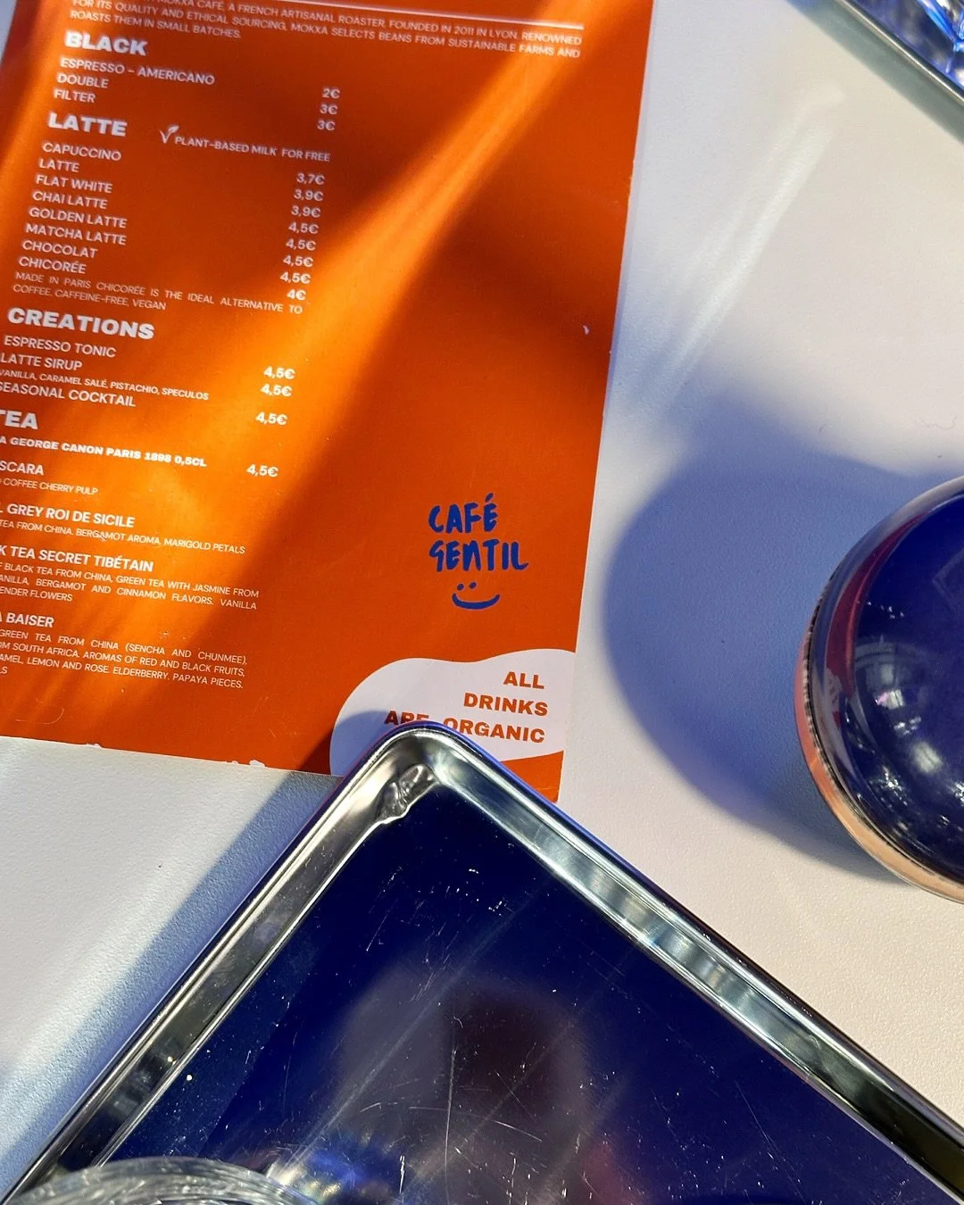 This is long overdue &mdash; a truly wonderful discovery in my neighborhood from last year already: Caf&eacute; Gentil. It&rsquo;s run by Christophe, a real character. Originally from Lyon, he moved to Berlin five years ago.
His caf&eacute; reflects 