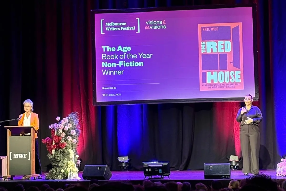 Kate Wild’s ‘The Red House’ wins The Age Book of the Year Award for Non-Fiction
