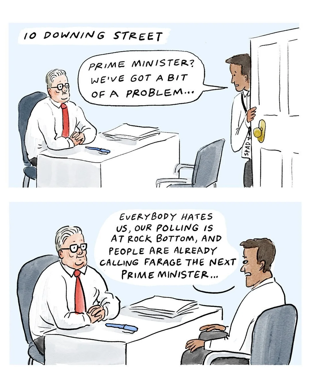 It&rsquo;ll all make sense soon!
&mdash;
This week&rsquo;s comic for the @newstatesman