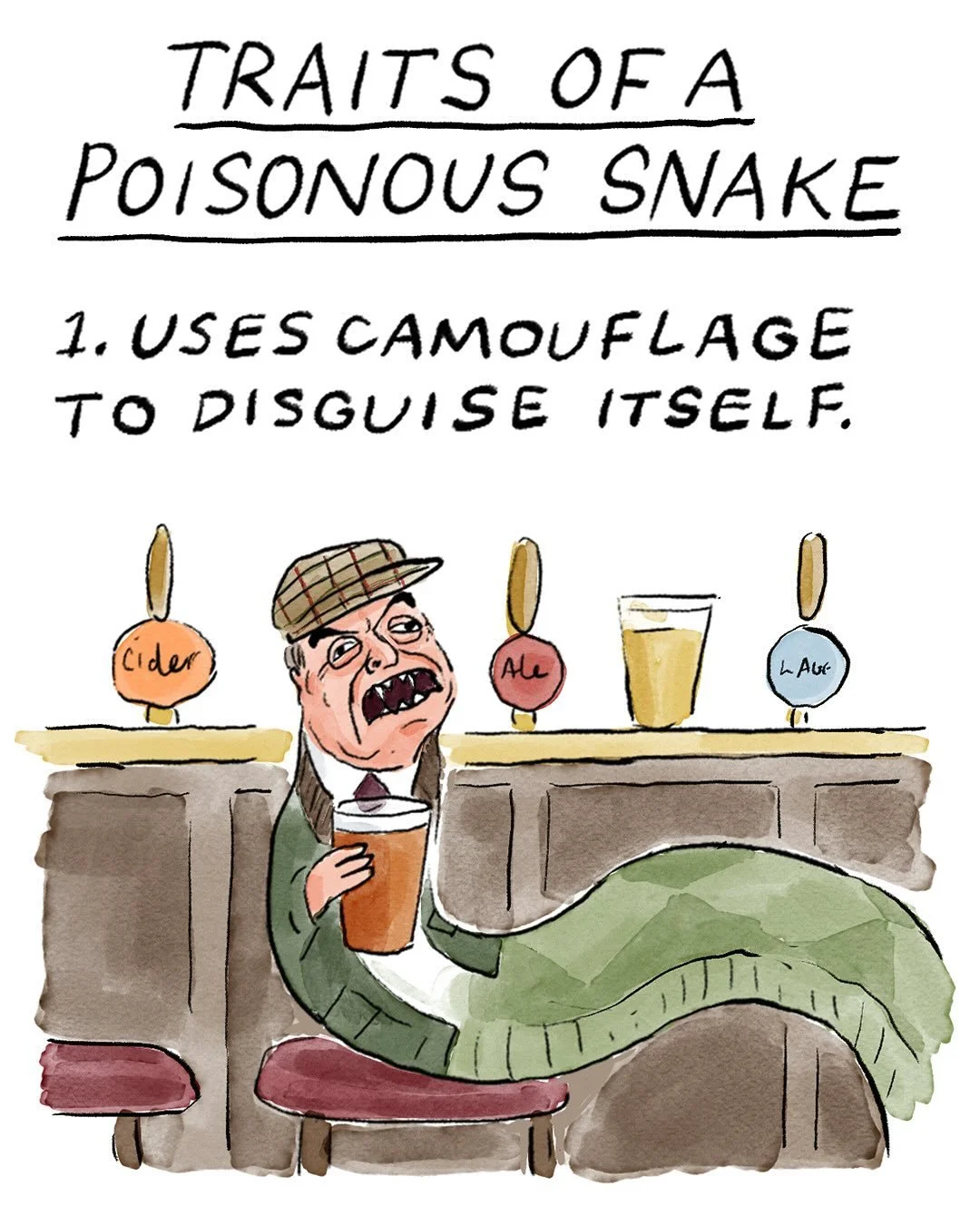 &ldquo;Trusssst in meeeeeee&hellip;.&rdquo; 
&mdash;
This week&rsquo;s @newstatesman comic.