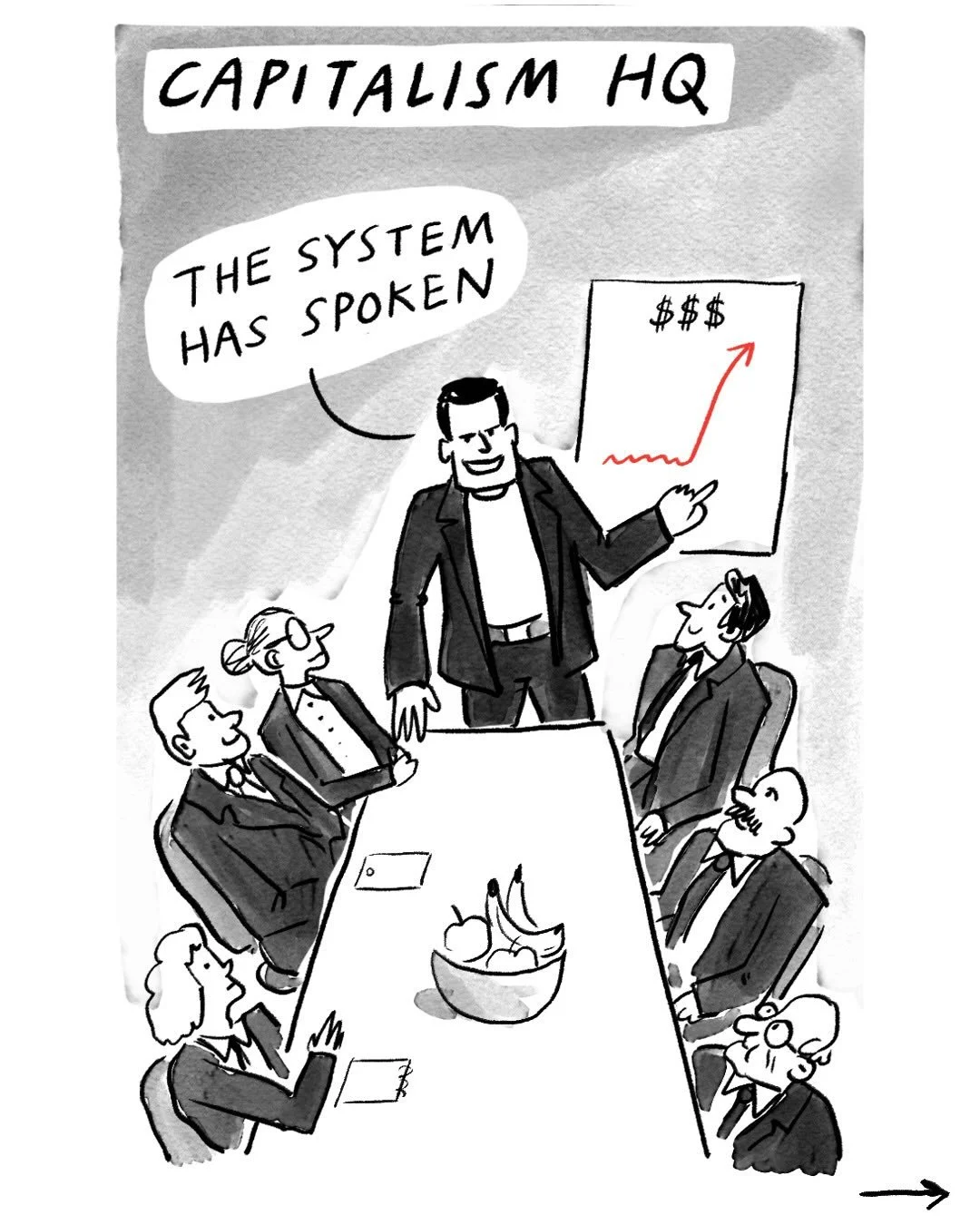 The market will regulate itself! 🤖 
Comic for the @newstatesman this week.