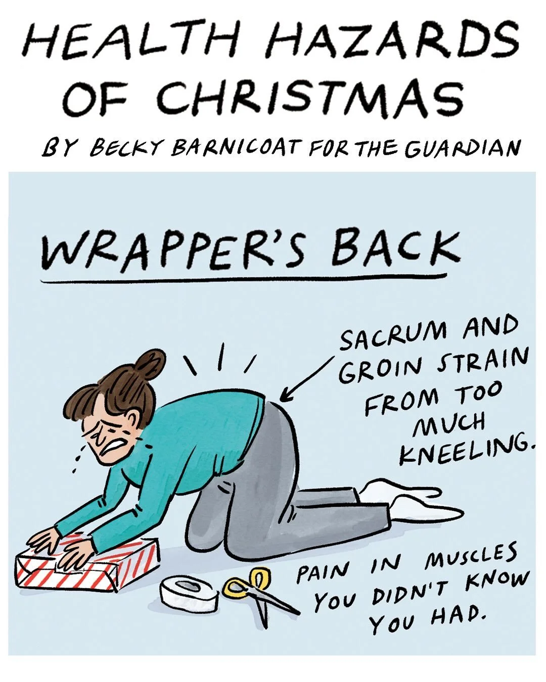 Be safe out there! 🎁 
Comic for @gdnsaturday magazine @guardian