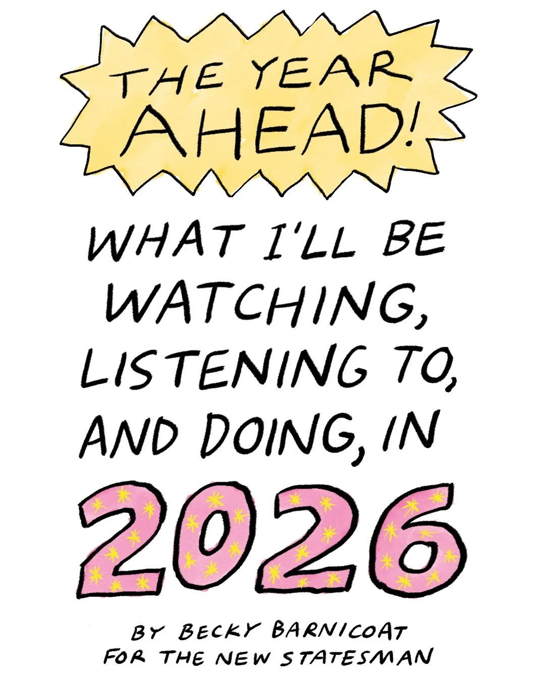 My year ahead review! In this week&rsquo;s @newstatesman