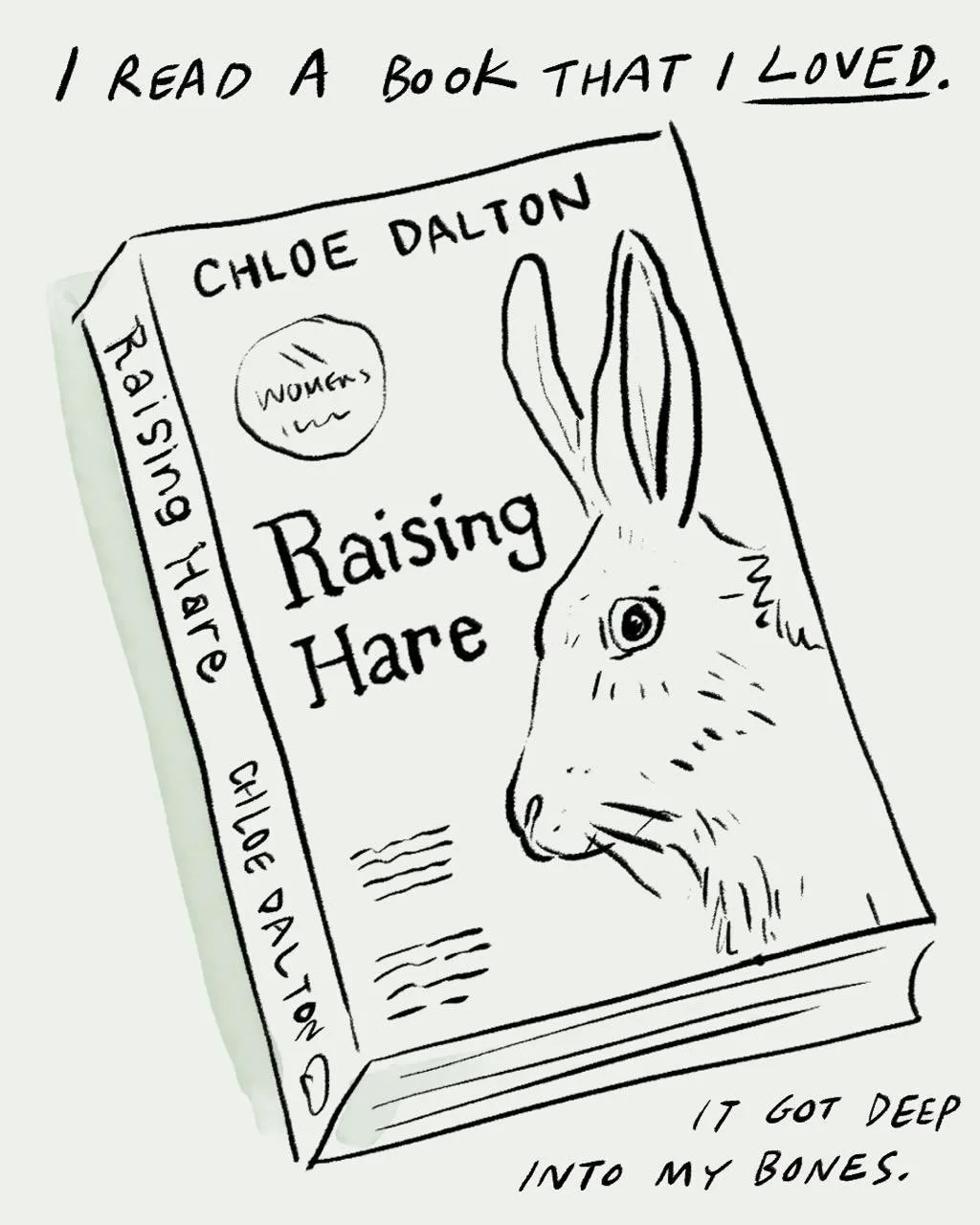 Strange and magical thinking after reading Raising Hare by @chloedaltonuk