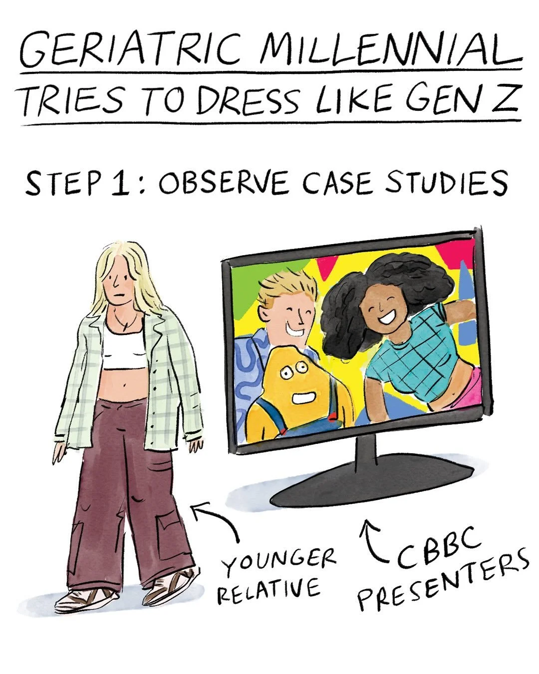 Just experimenting 😞 
&mdash;
Comic for the @guardian @gdnsaturday this weekend.