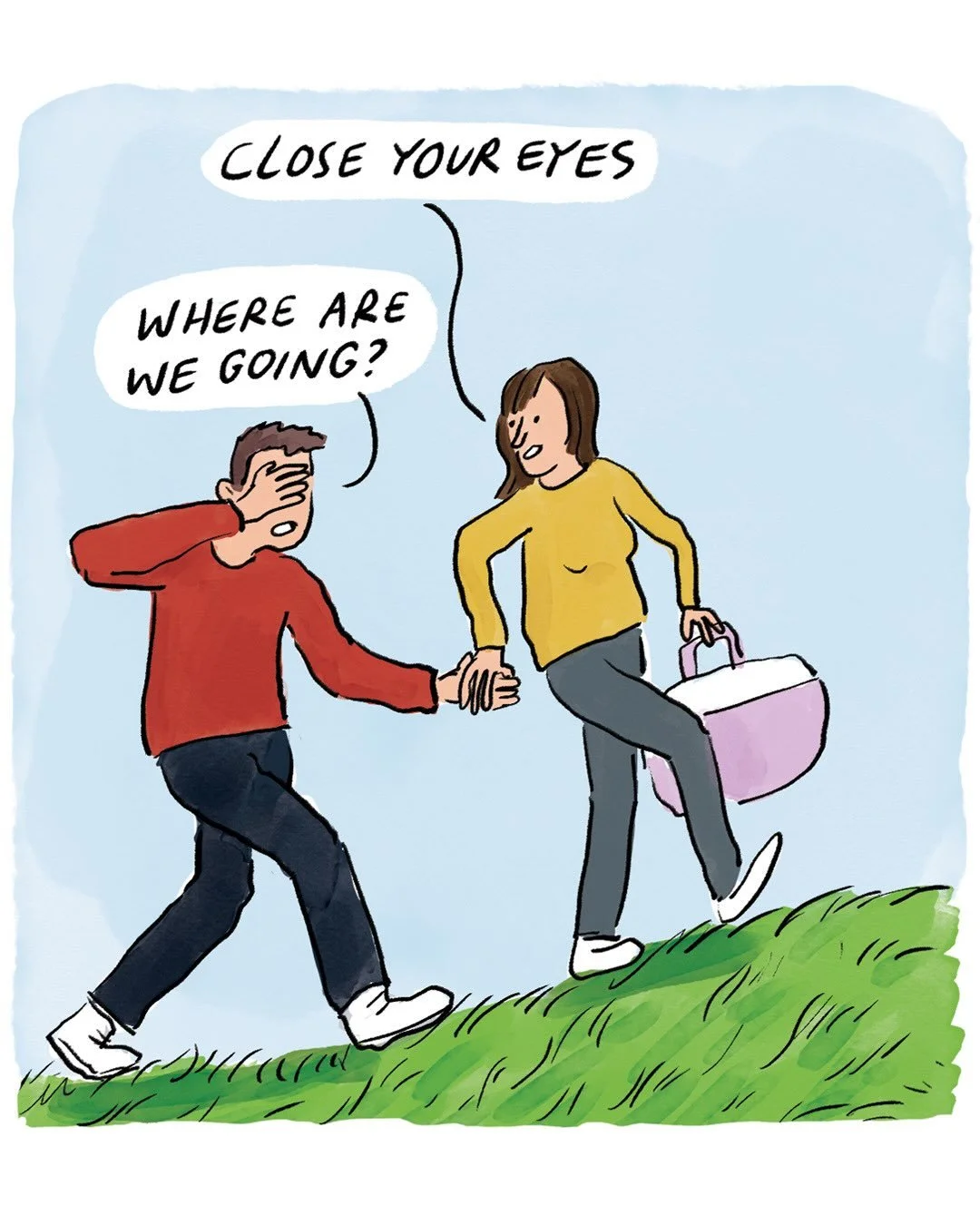 Life on the cliff edge! This week&rsquo;s @guardian @gdnsaturday cartoon