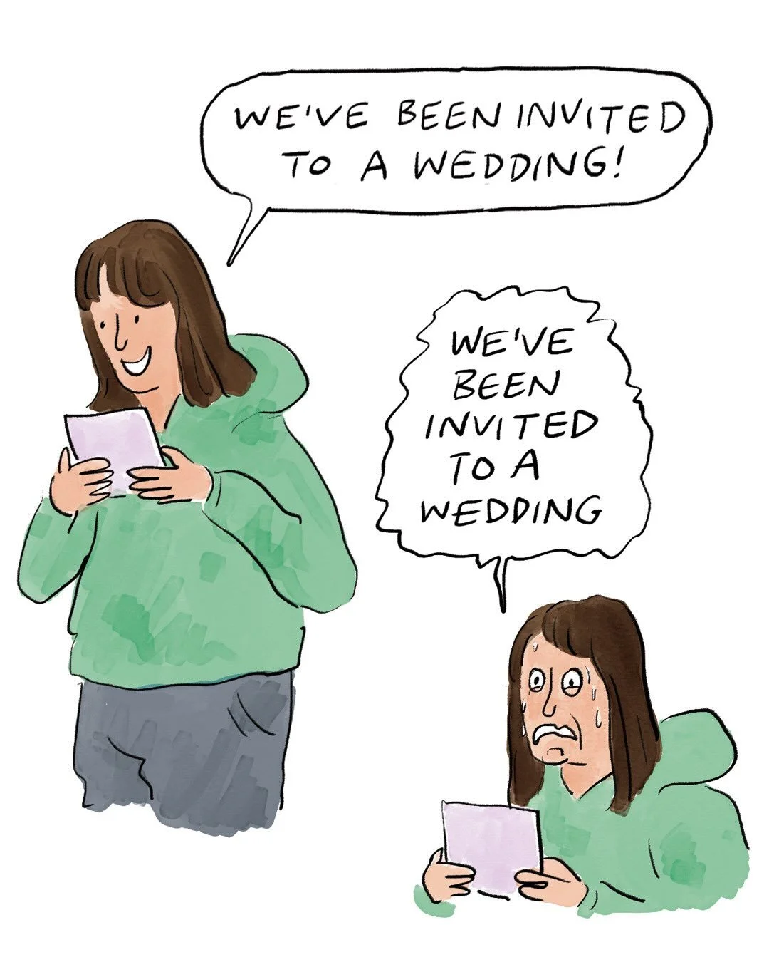 Wedding season!!! 🎊 This week&rsquo;s @guardian @gdnsaturday comic