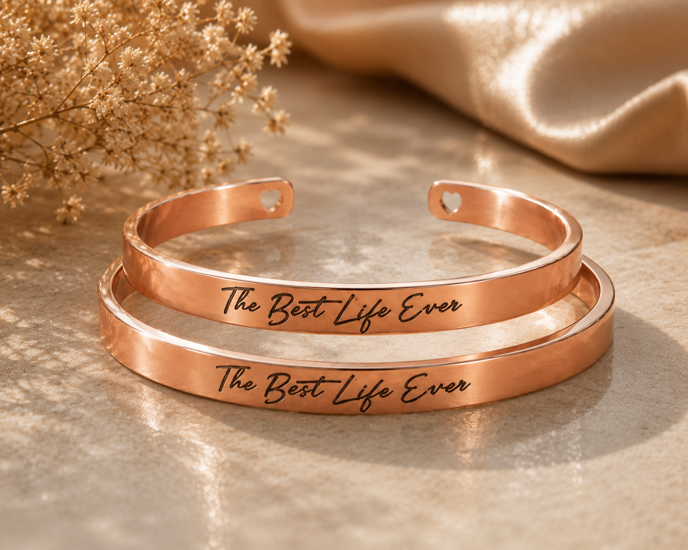 Best Life Ever Cuff Bracelet