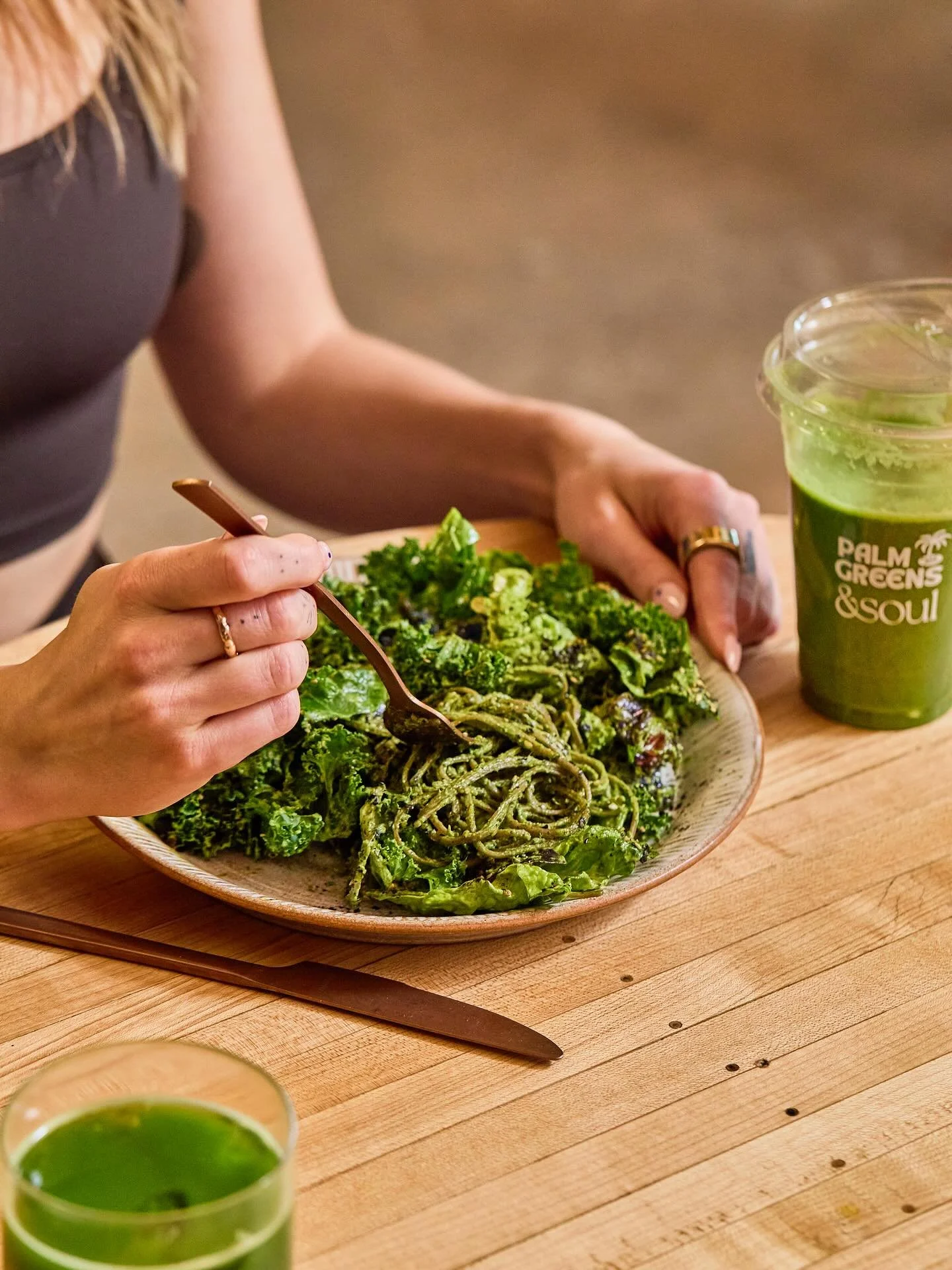 What better way to refuel post-class than with our Green Goddess salad? We&rsquo;re ready and waiting 🥬