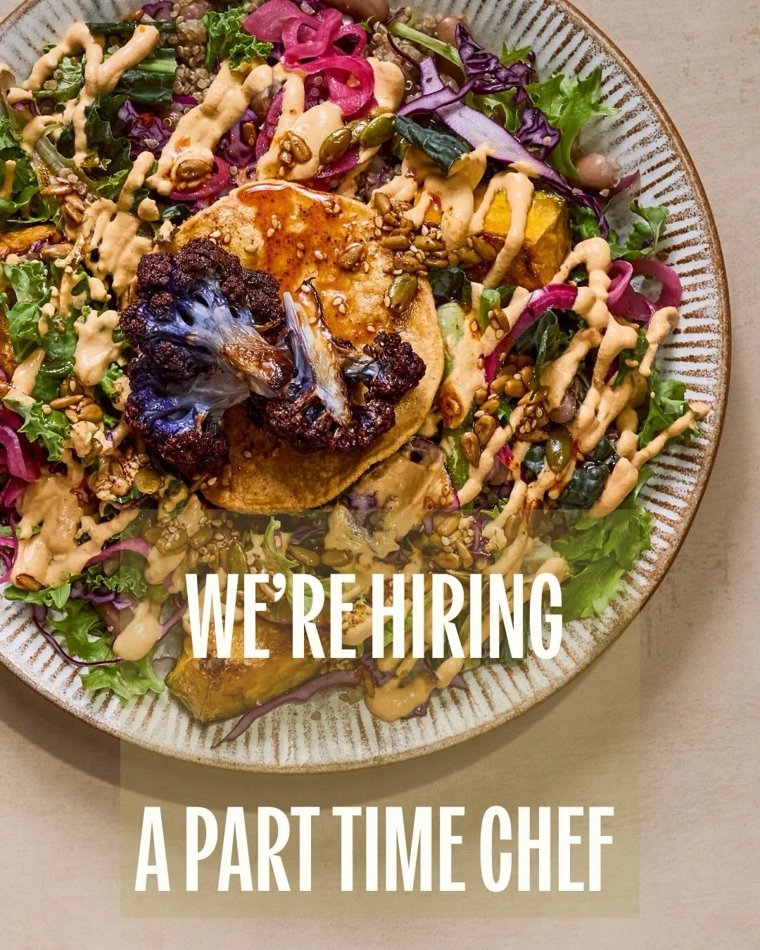 We&rsquo;re HIRING 

Who are we? Palm Greens is a plant-forward eatery - cafe by day, catering, events, and small plates menu coming soon.. 

We&rsquo;re looking for a chef to join our team at the cafe in The Sanctuary.  Approx 25 hours a week. 

🫜 