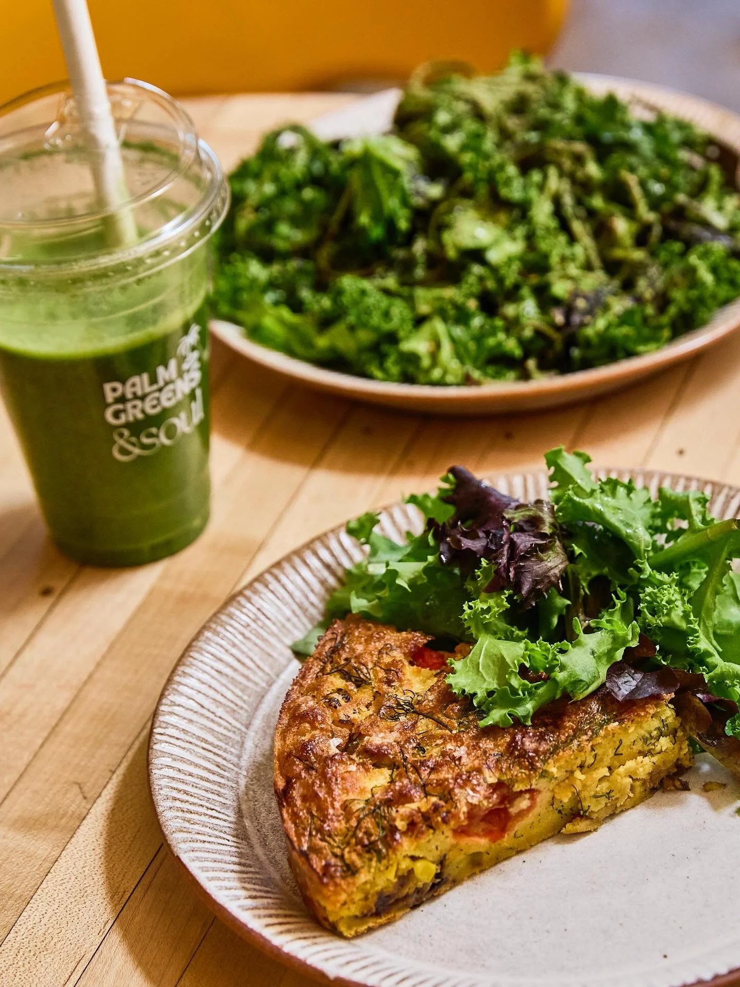 SATURDAY BRUNCH @palmgreens 

Find us in @andsoulsanctuary walk in&rsquo;s welcome. 

We have a new drinks menus - from smoothies to matcha, to cocktails. A dish and a drink to match your mood.