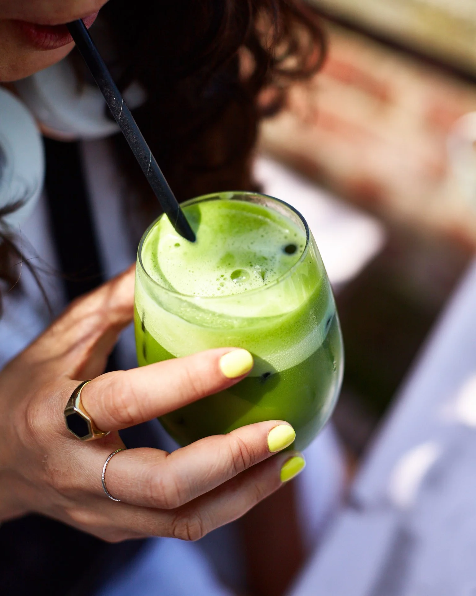 ICED MATCHA LATTE