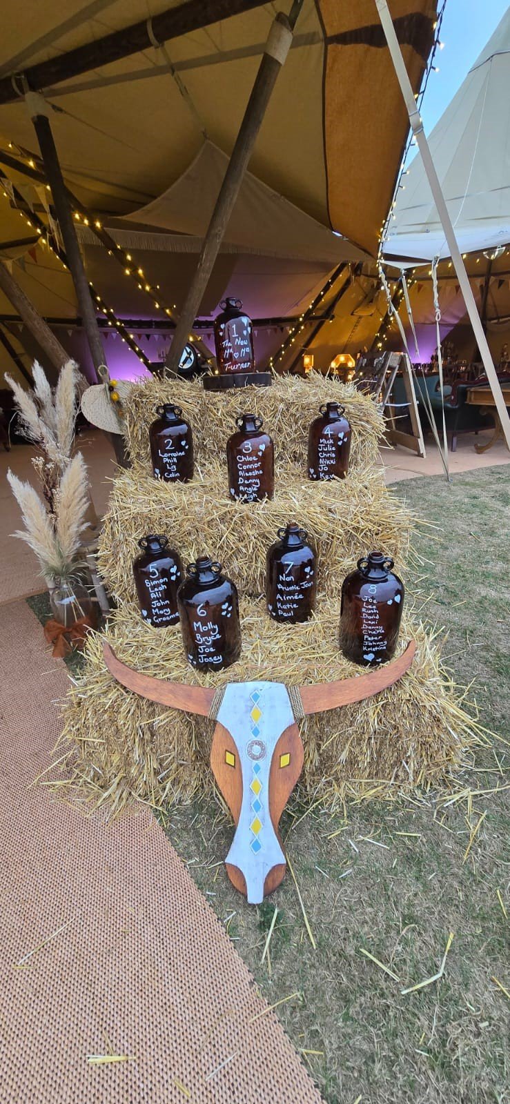 Brown Demijohns