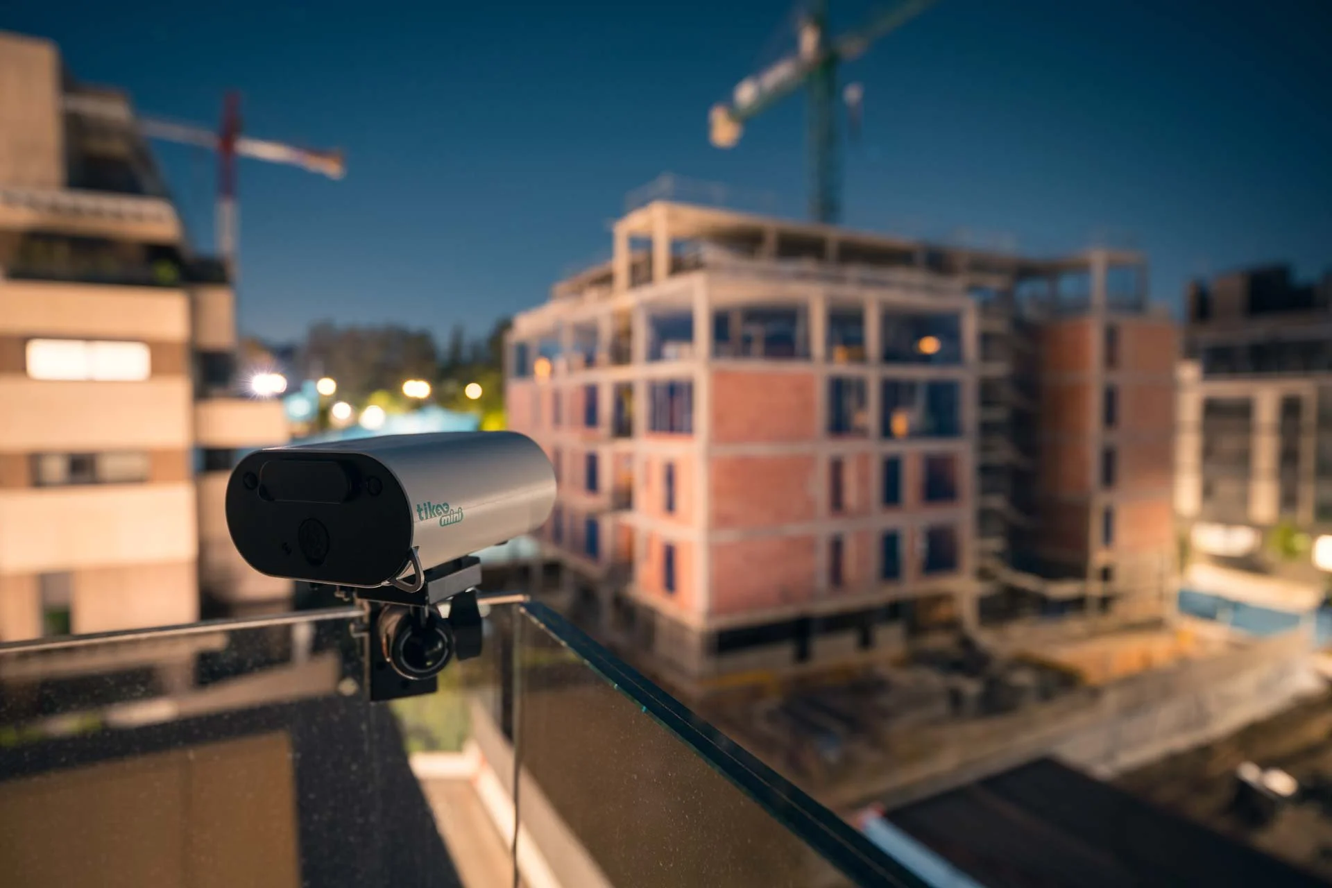 Instalación de cámara timelapse en azotea de Madrid