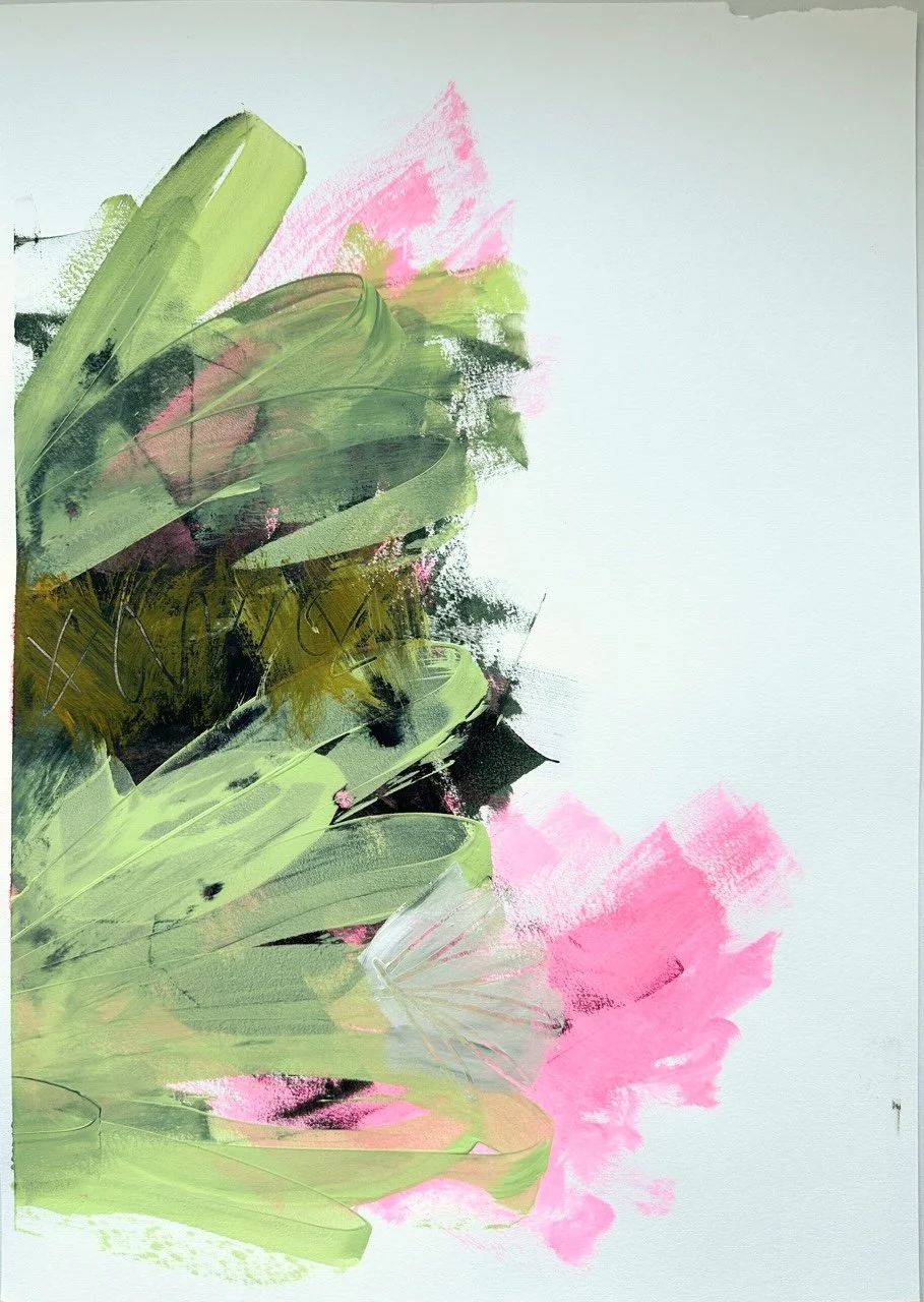 Wild Green, Pink Air .jpeg