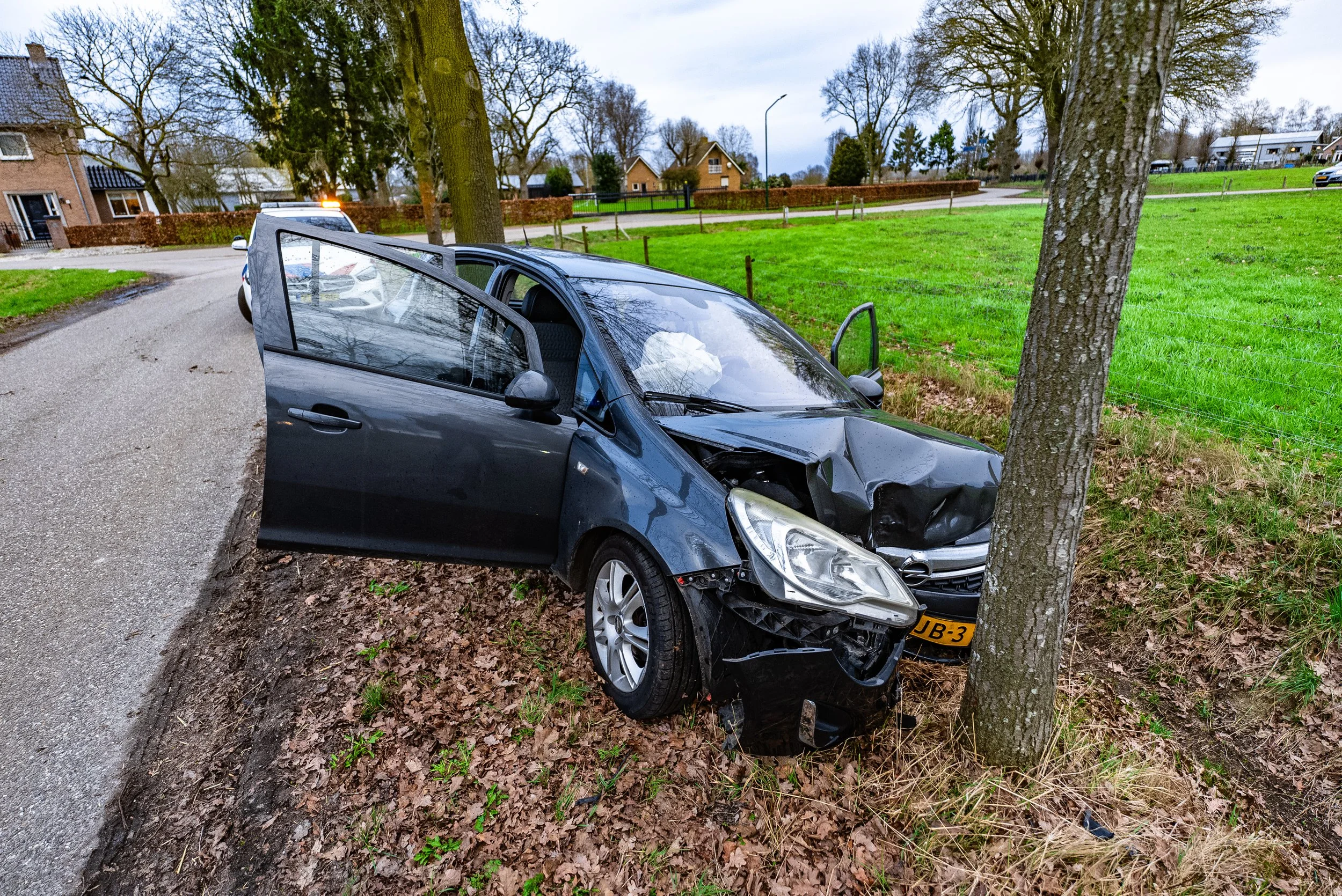 Vrouw die met kind in de auto tegen boom belandt had veel te veel gedronken