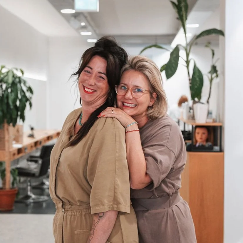Utrecht ondernemers Saskia van Ravenzwaaij en Ilona Gugelot eigenaren Salon B en Salon B Studio
