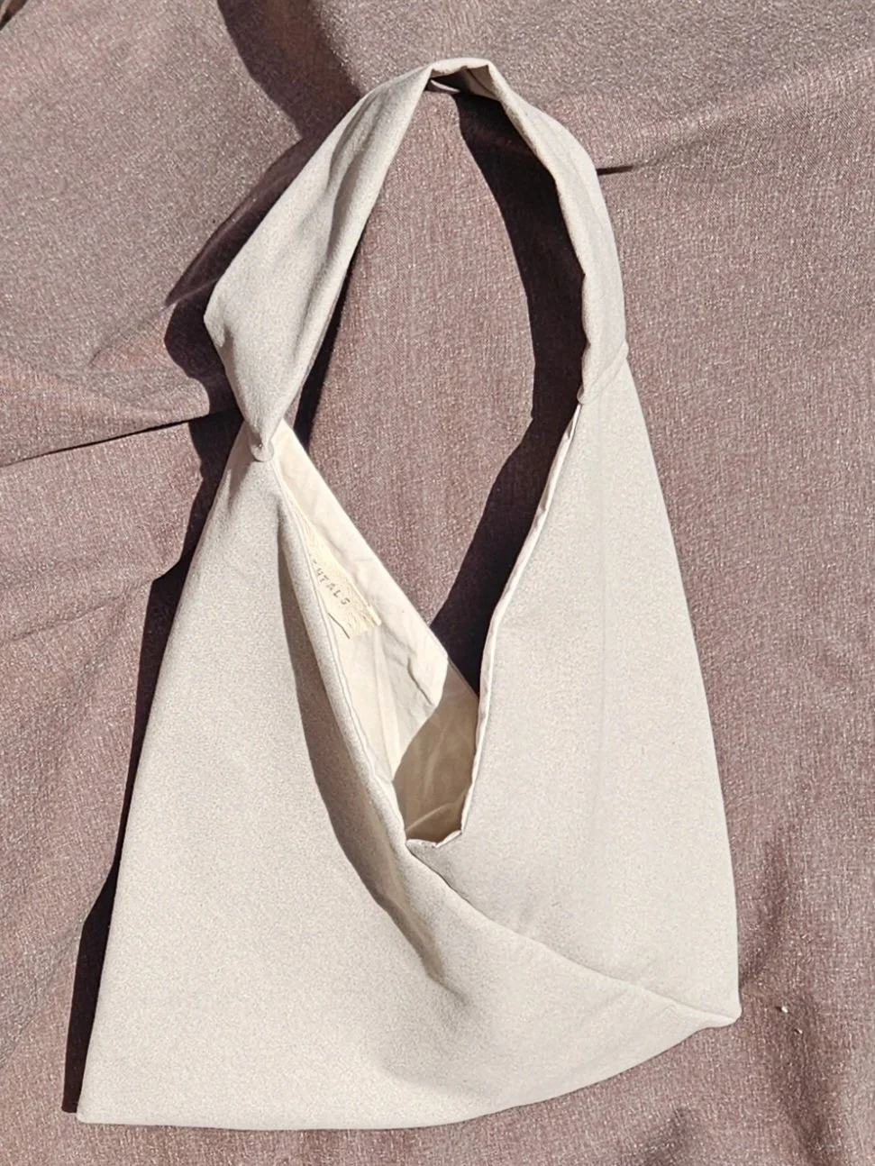 XL origami tote bag