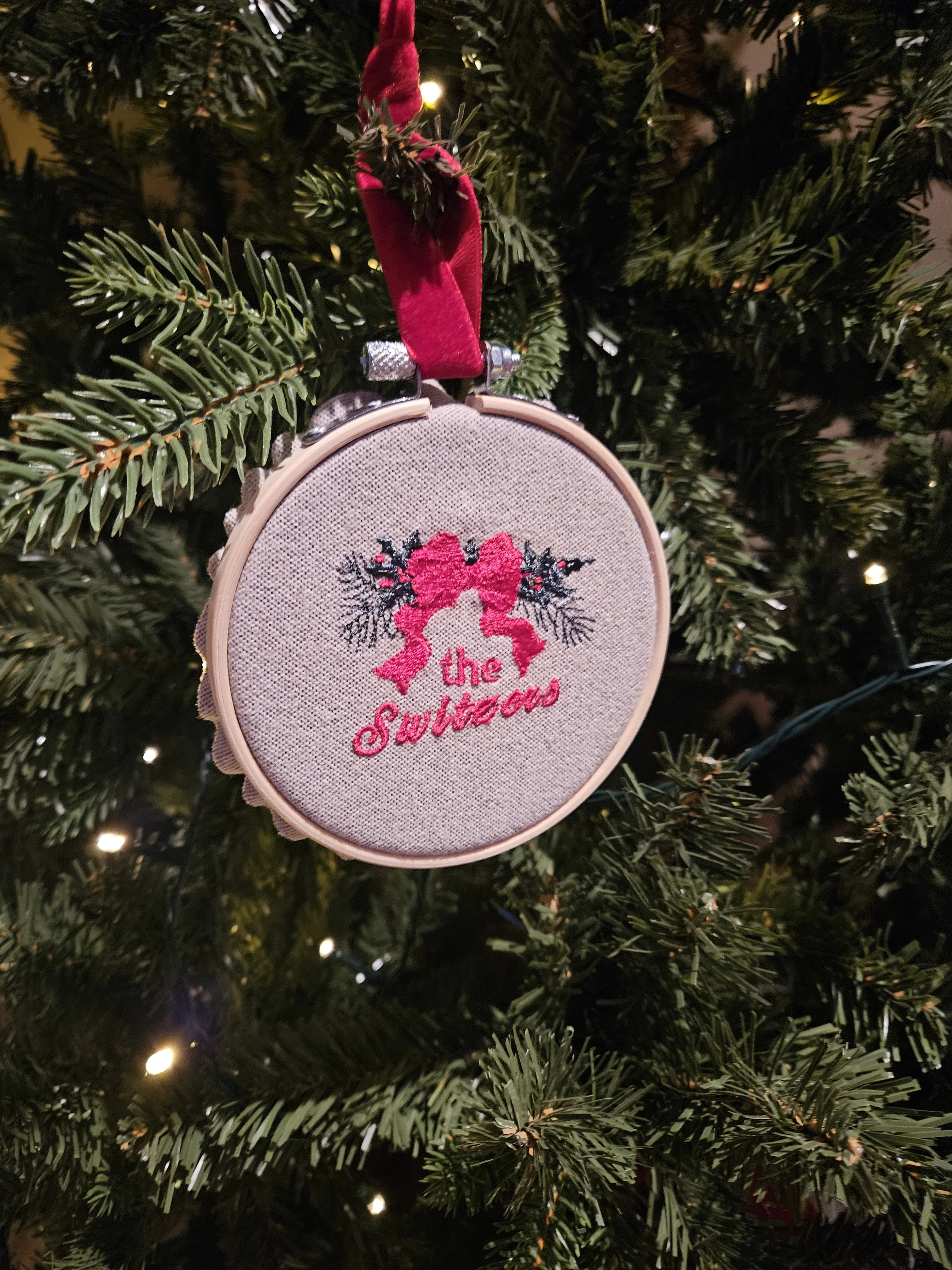 Embroidery Hoop Ornament