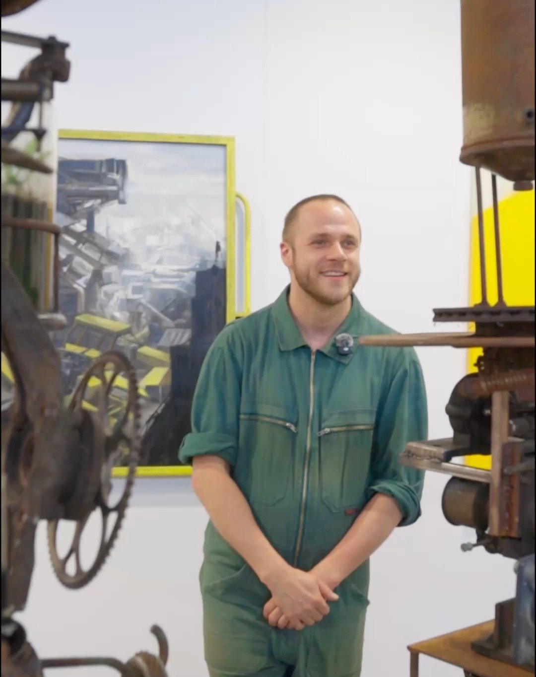 Born in Vienna in 1989, Jeremias Altmann is a contemporary artist deeply exploring machines, humanity, and evolution. His &quot;Machines&quot; series is a striking tribute to the industrial age, where he distills impressions from &quot;lost places&qu