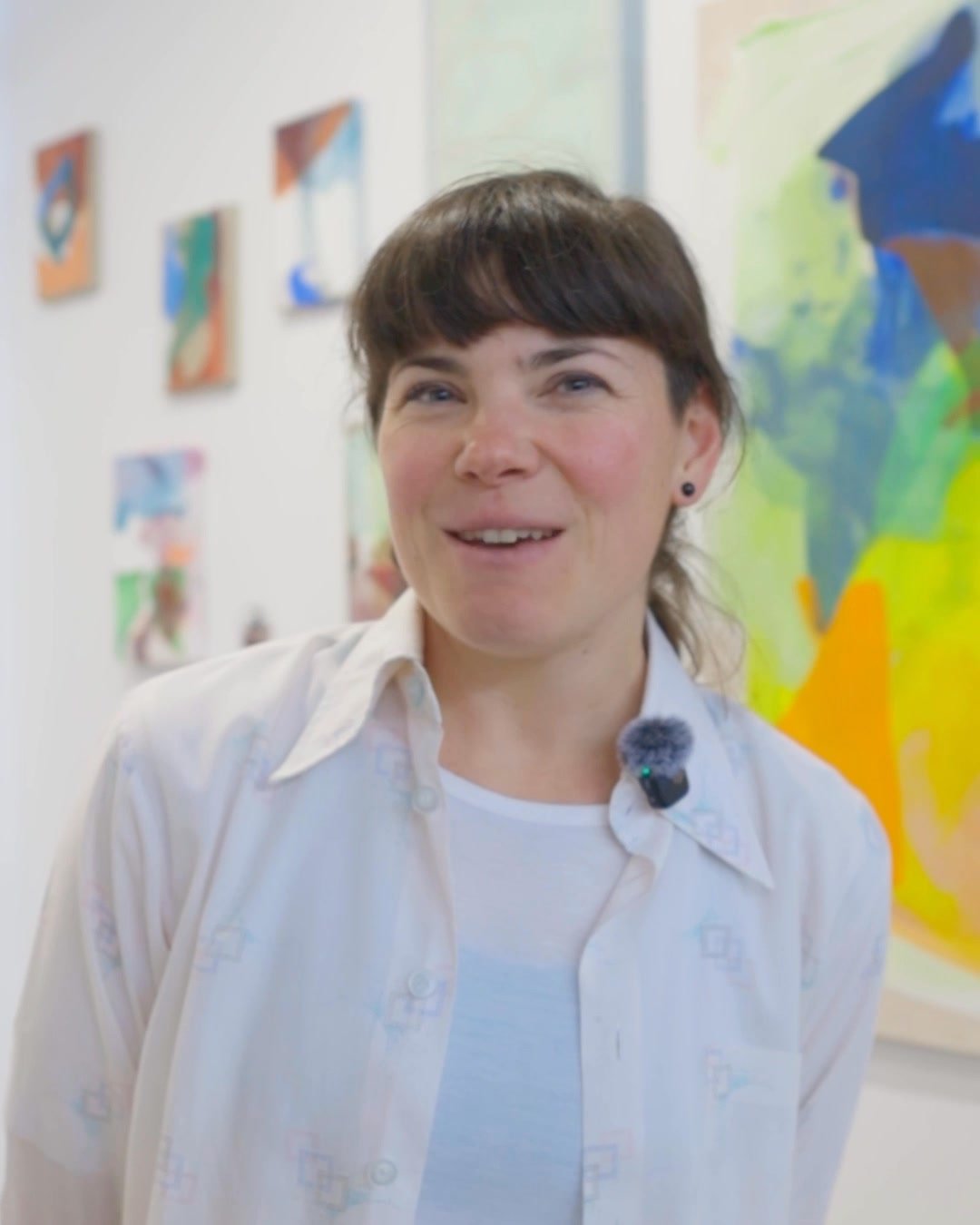 Born in East Tyrol and now based in Vienna, Ilona Rainer-Pranter explores how the immaterial &mdash; thoughts, memories, impressions &mdash; can be translated into painting. Her layered works, built with translucent washes of oil and gouache, evoke t