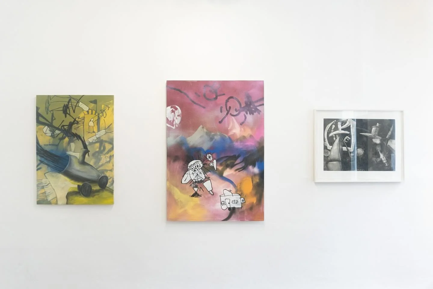 Young Prophecies Series by @jeremiasaltmann 

Through paintings and diorama boxes, Jeremias Altmann revisited the spontaneous world of childhood imagination with his Young Prophecies Series.
It was a pleasure have these artworks on display here at Ba