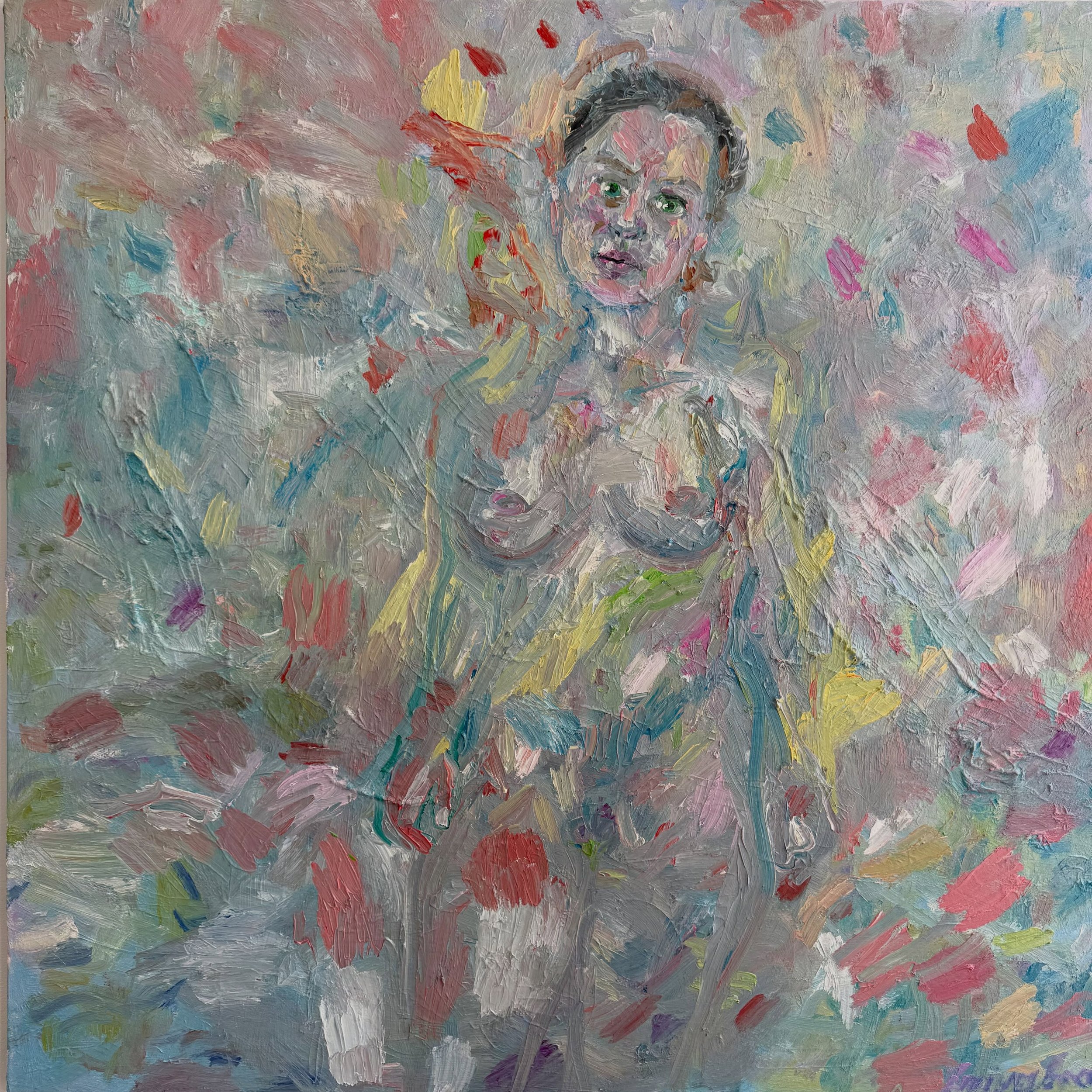 Meet Oksana Zmiyevska  @o_zmiyevska &mdash; an artist from Vienna whose works have been exhibited worldwide and are held in renowned public and private collections.

We are proud to present her works at our Base AT4. You can explore the available pie