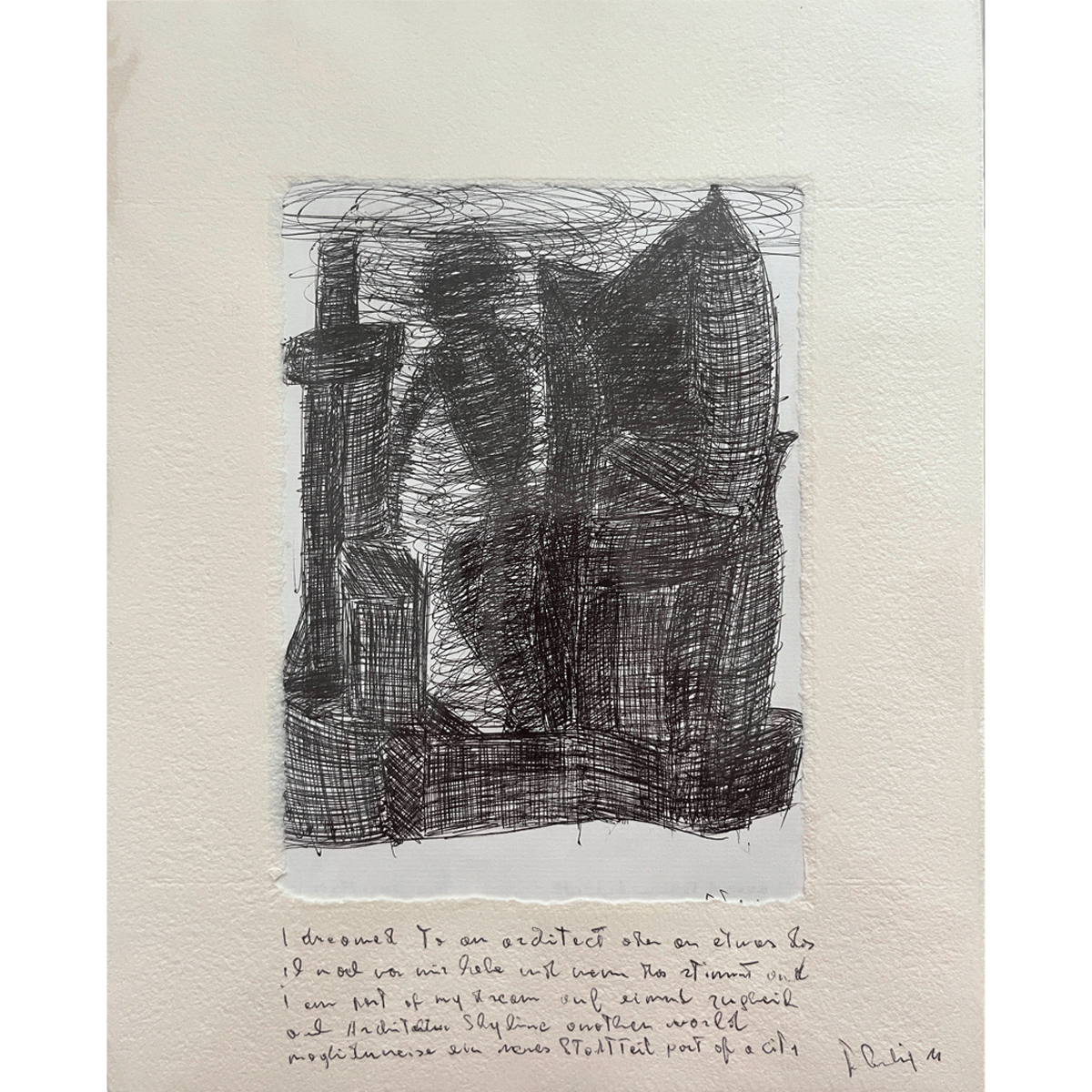 I dreamed to be an architect