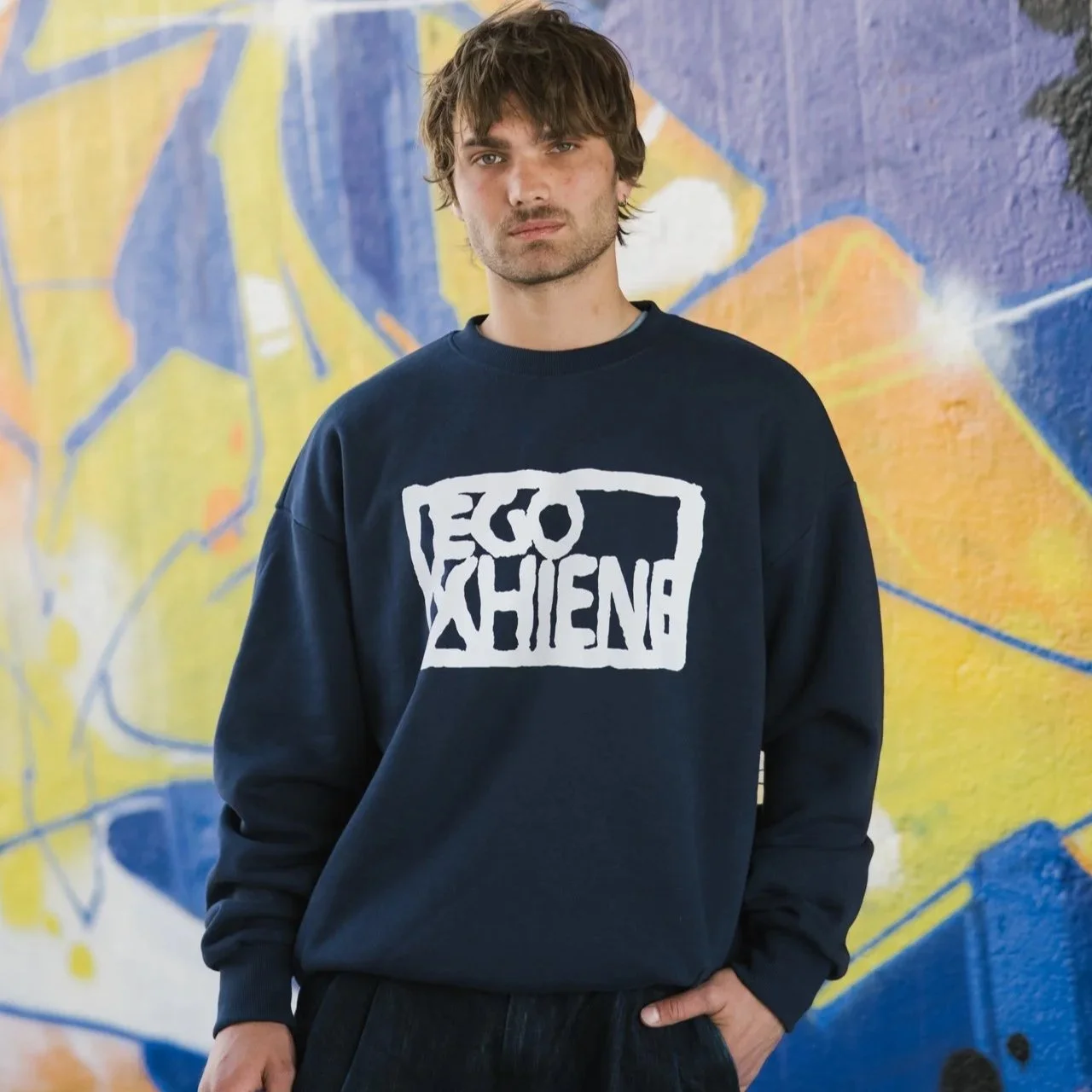 EGO SCHIENE Wien Pullover Ben Reyer x BaseAT4