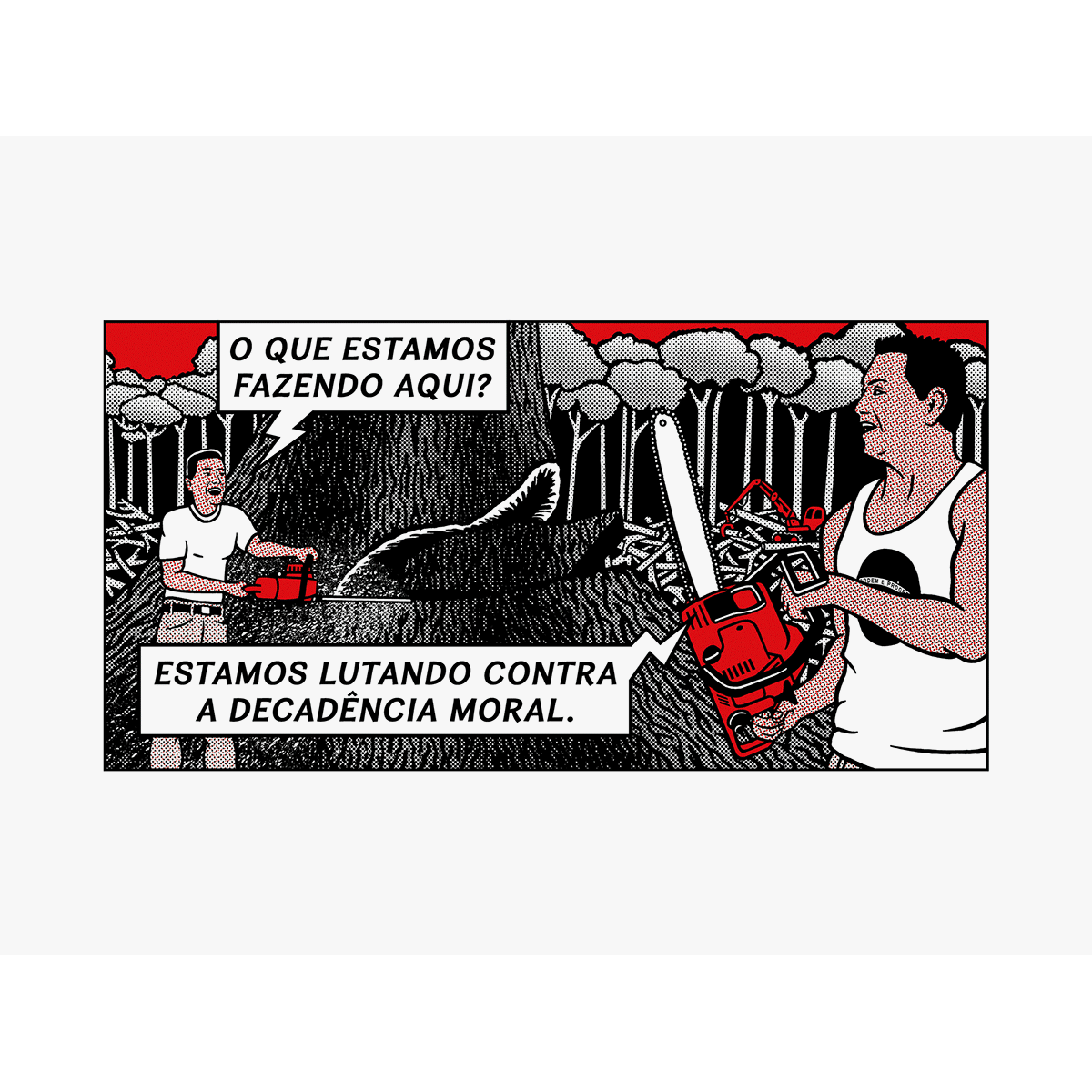 Decadência moral / moralischer Verfall