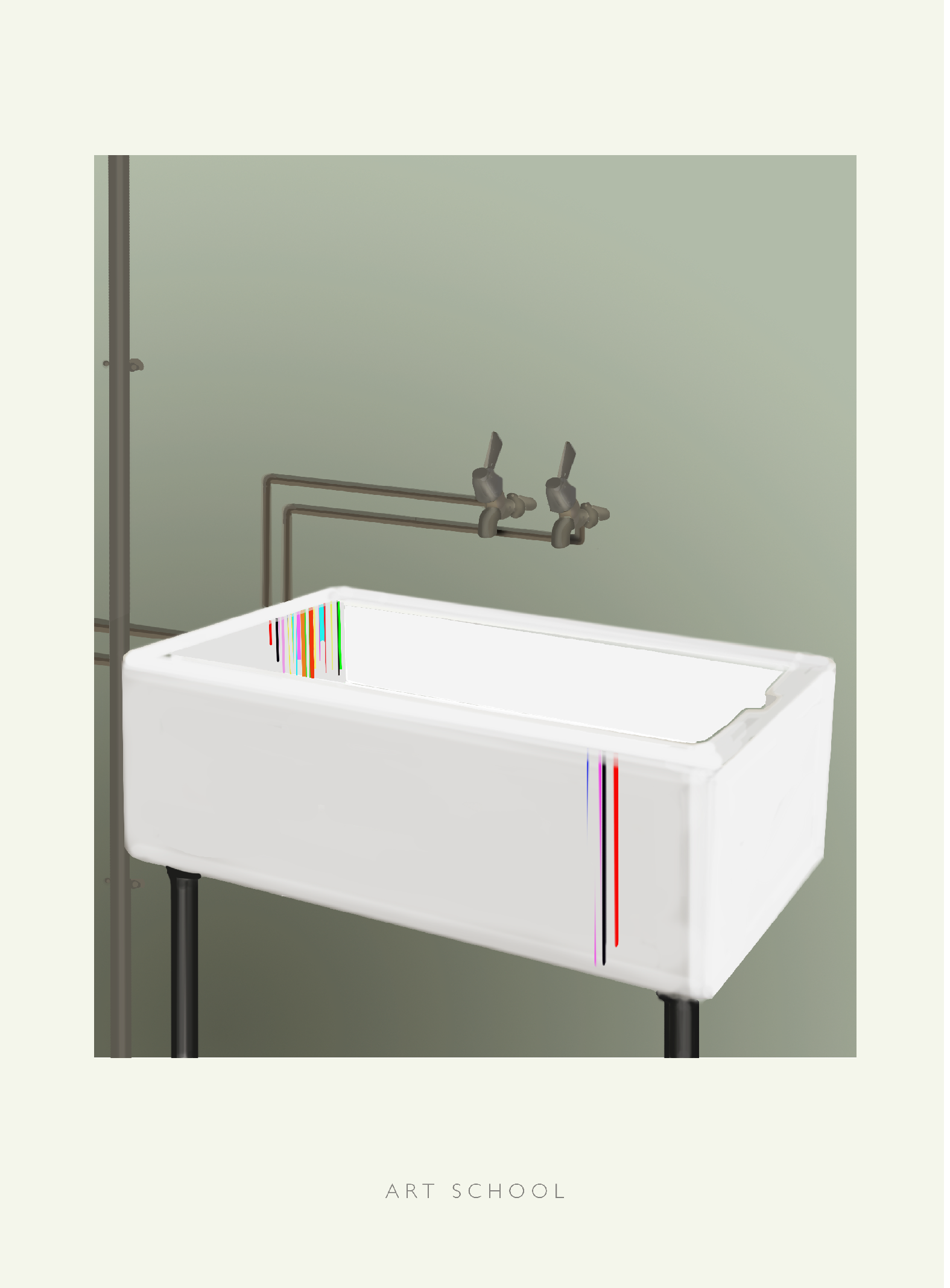 Art School Sink - Edition of 50 - (30 x 40cm) - £120