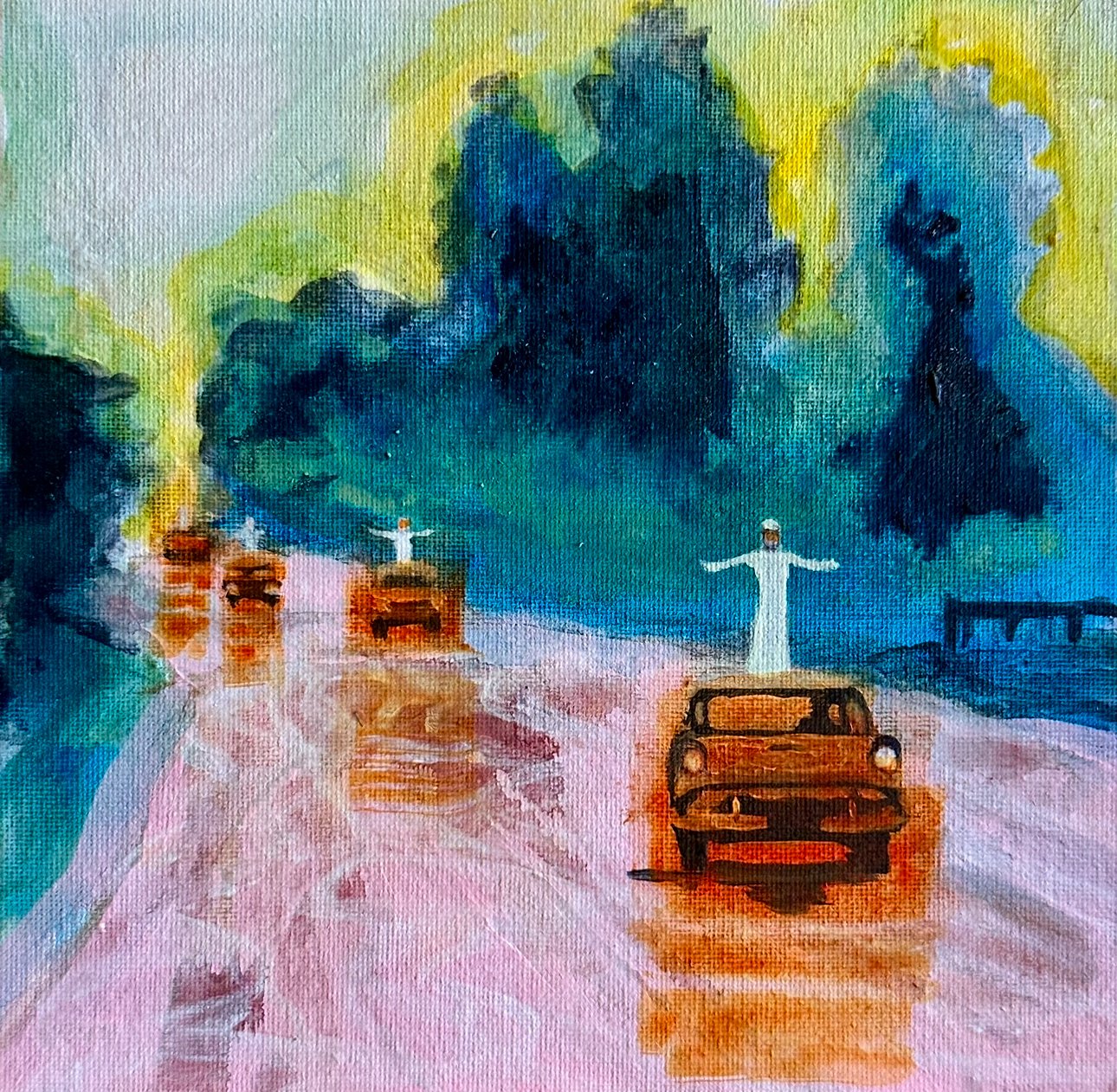 Let it Rock - (20x20cm) - £325