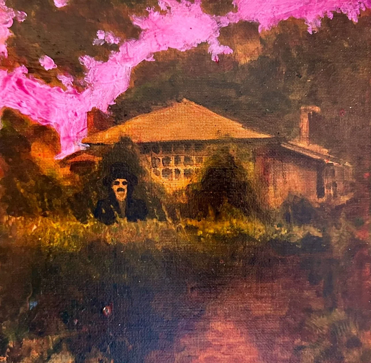 Over the Garden Wall - (20x20cm) - £325