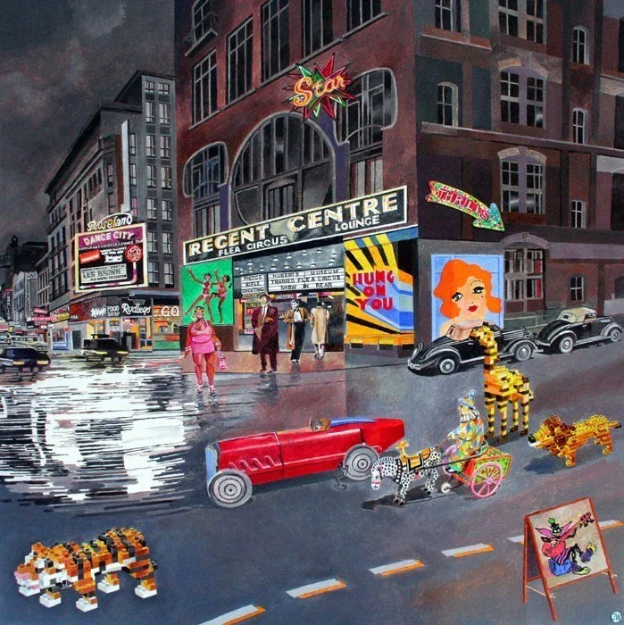 Highway 61 meets Desolation Row