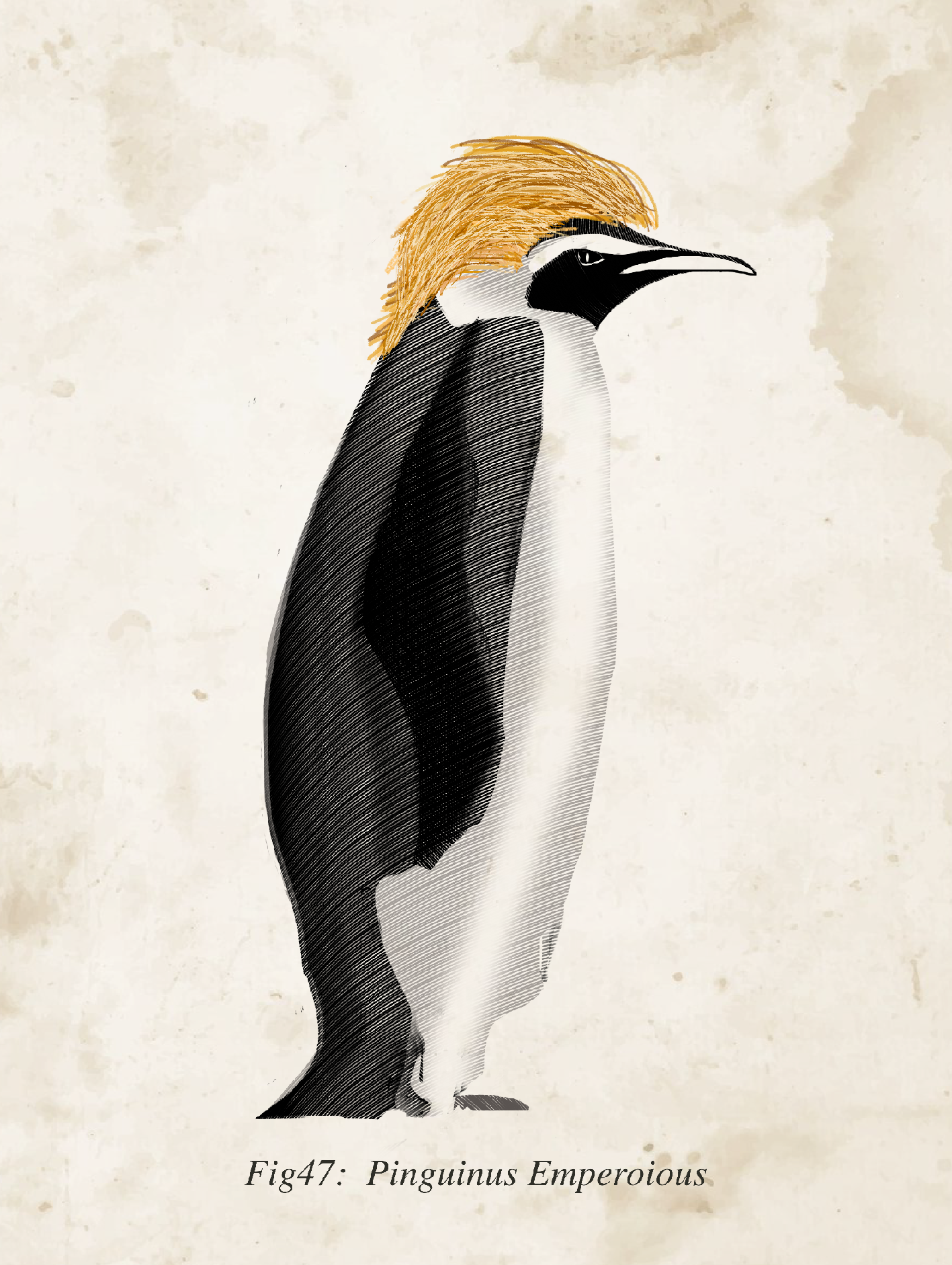 Pinguinus Imperious - Edition of 50 - (21 x 30cm) -  £100